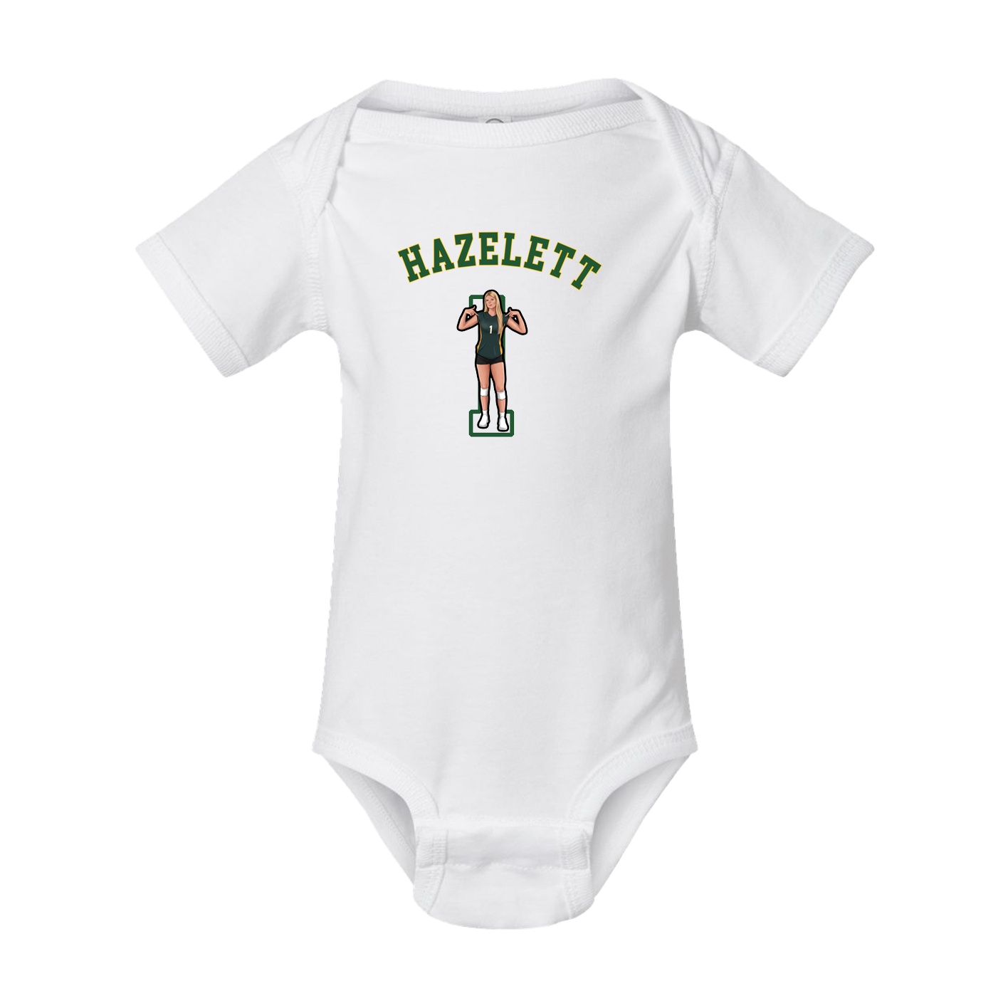 Baby Onesie — Shirsey Arch in White
