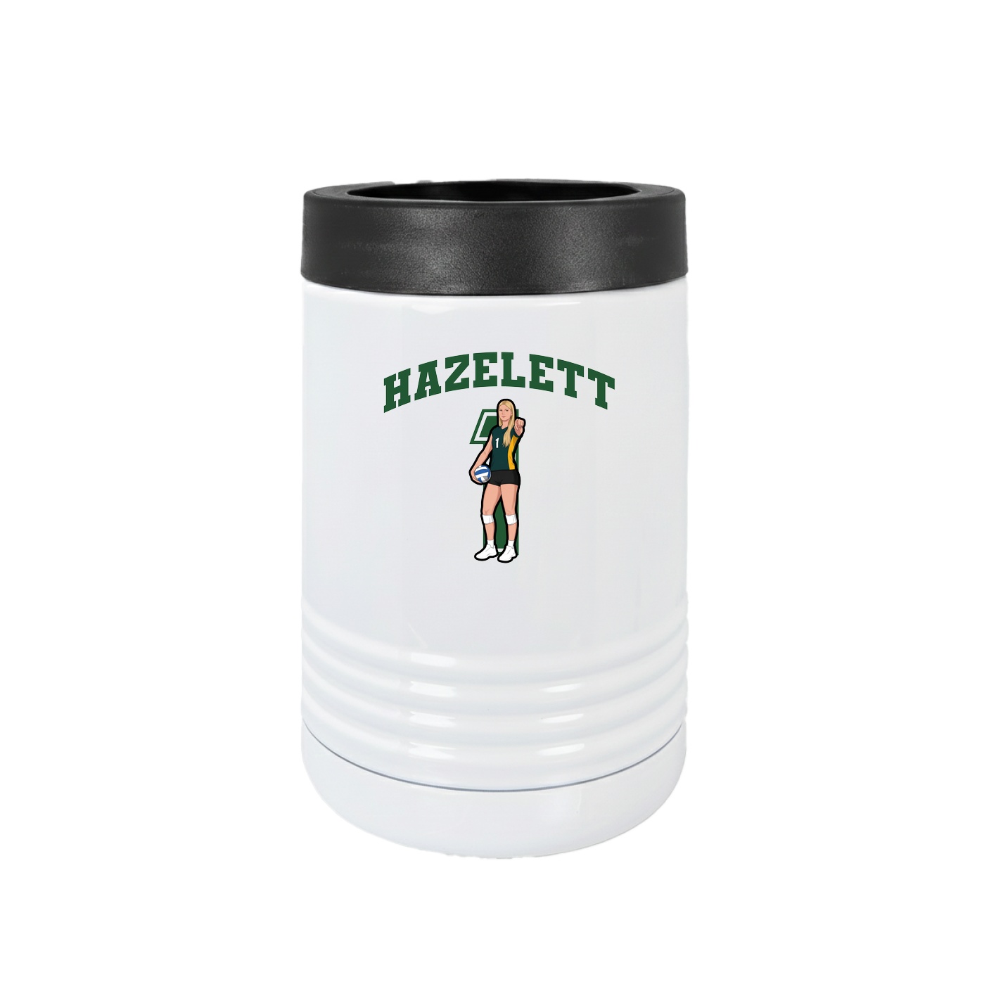 Beverage Holder — Number in White