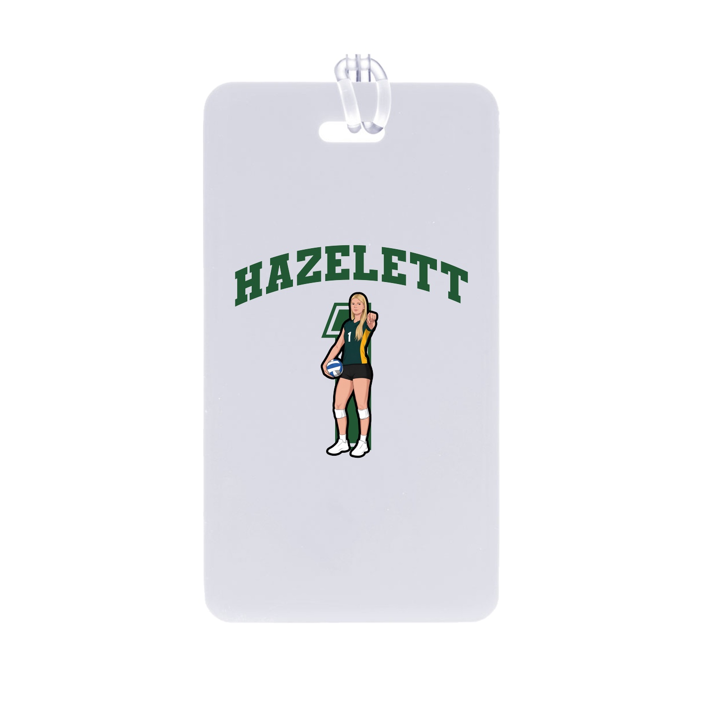 Bag Tag — Number in Classic