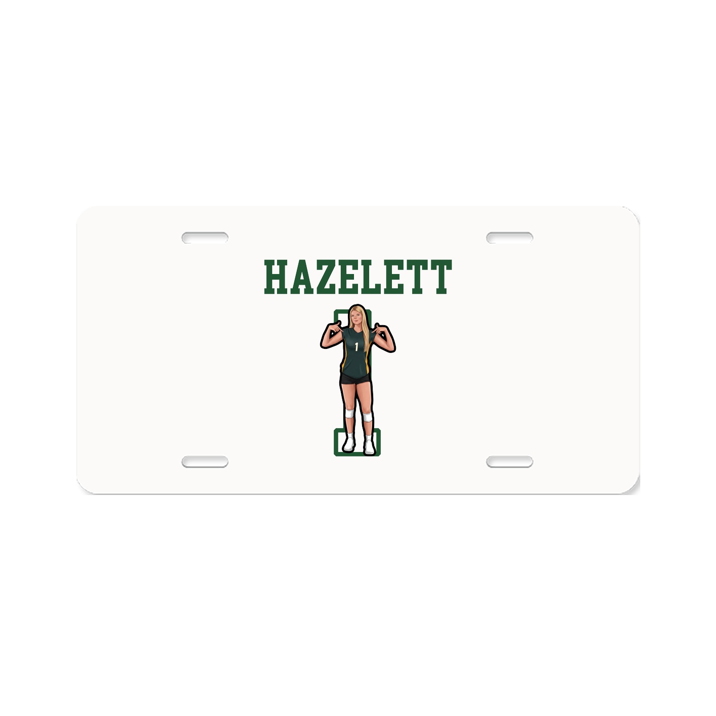 License Plate — Shirsey in Classic