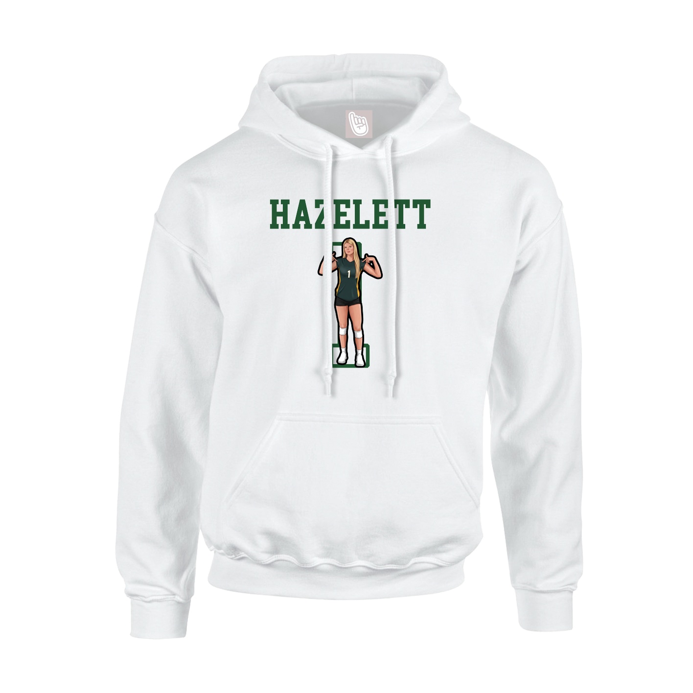 Youth Hoodie — Shirsey in White