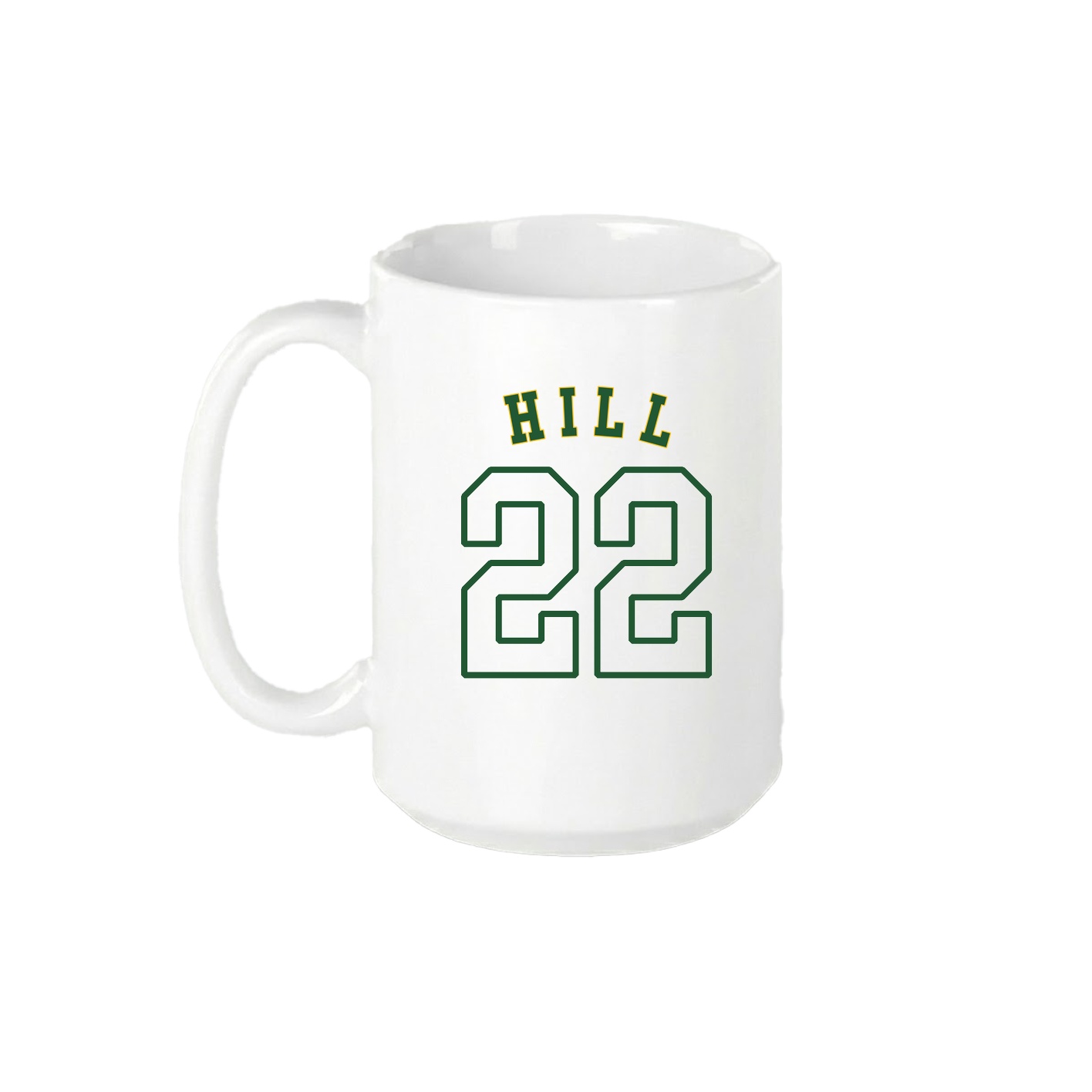 15oz Coffee Mug — Shirsey Arch in White
