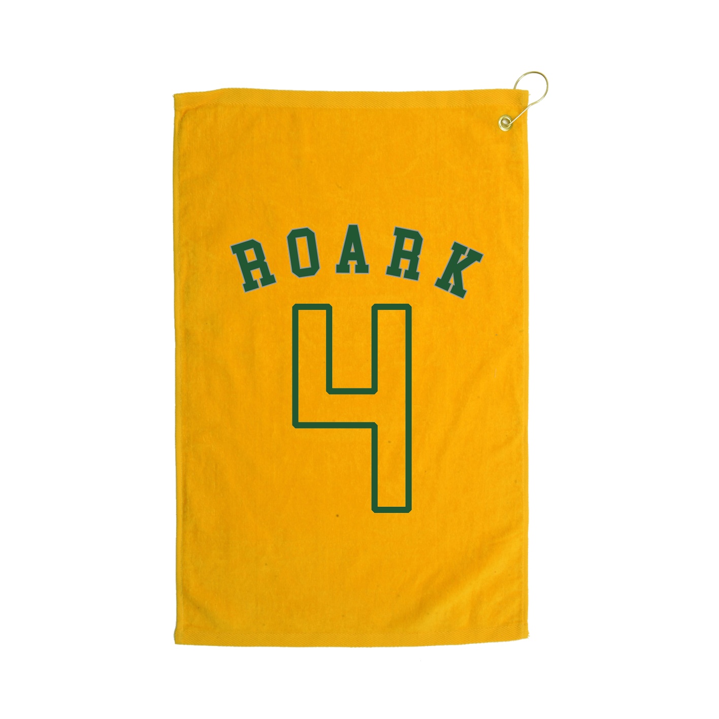 Golf Towel — Shirsey Arch in Gold