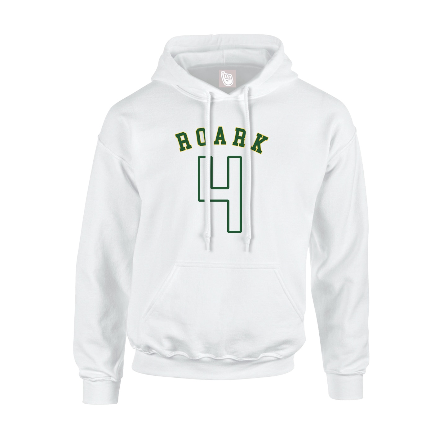 Hoodie — Shirsey Arch in White
