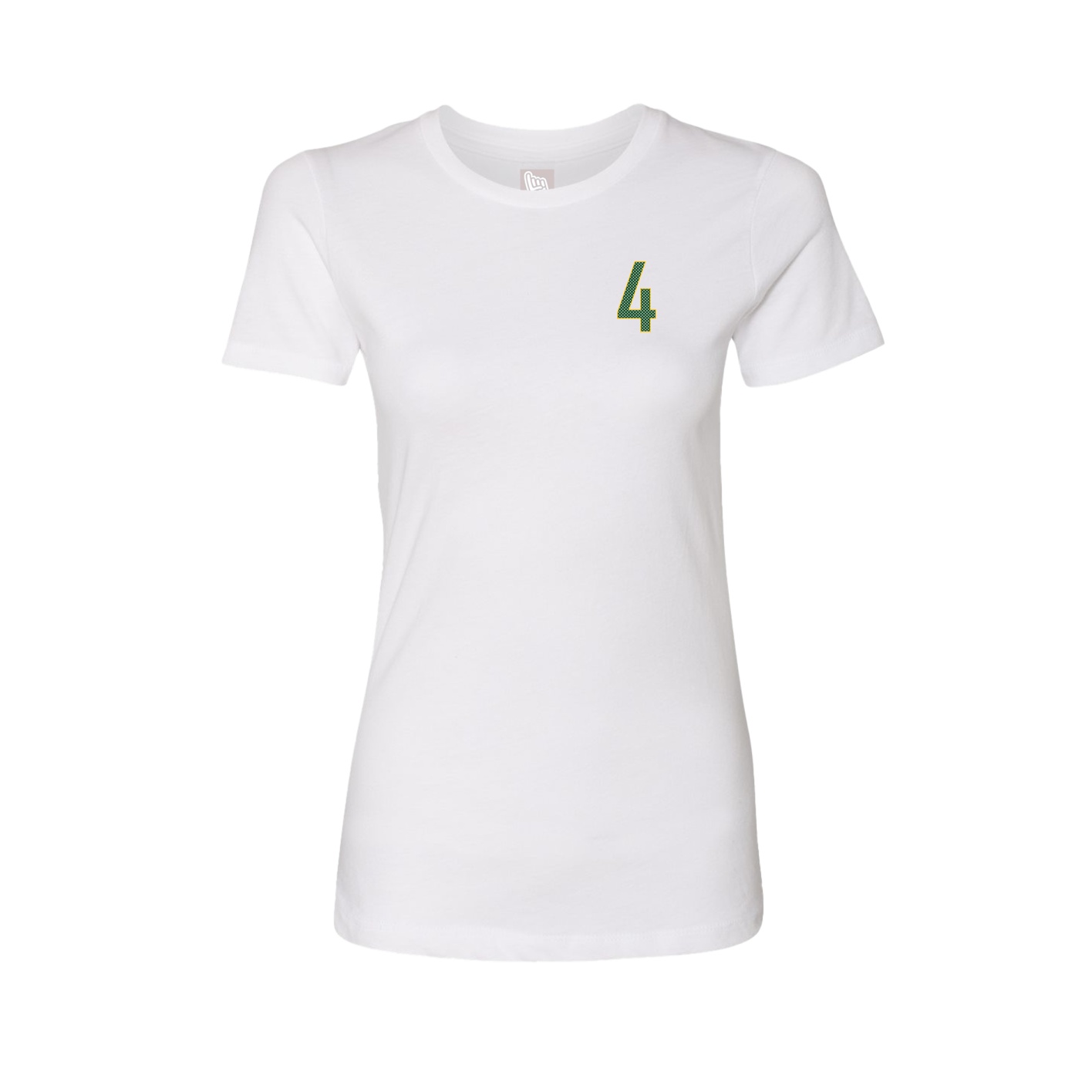 Fitted Women's Tee — Front Shirsy in White