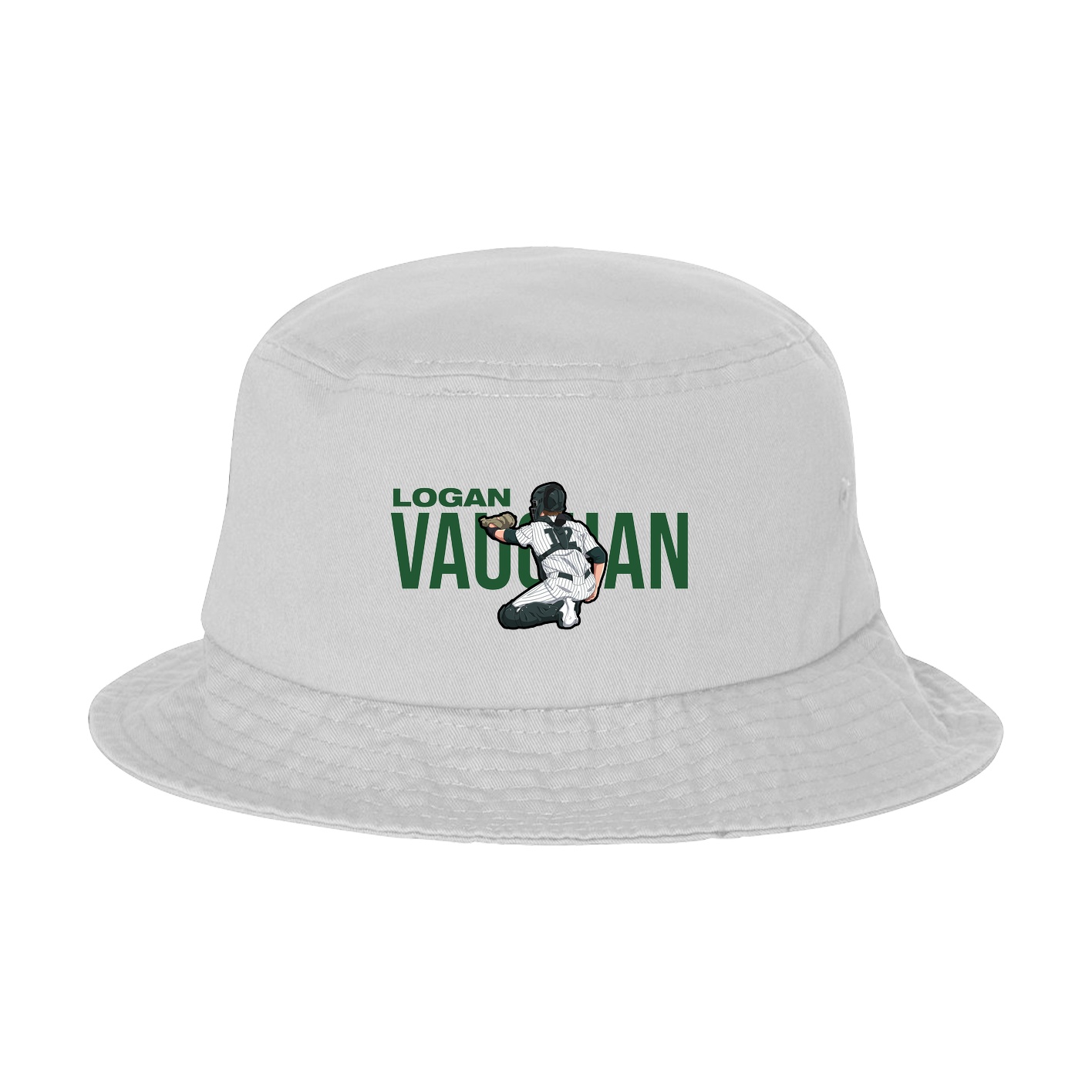 Bucket Cap — Player Name in White
