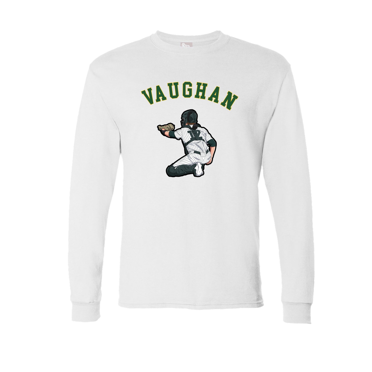 Long Sleeve Tee — Shirsey Arch in White