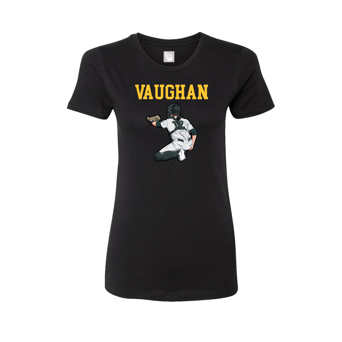 Fitted Women's Tee — Shirsey in Black