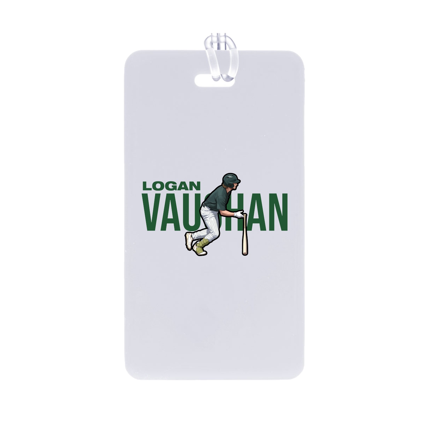Bag Tag — Player Name in Classic