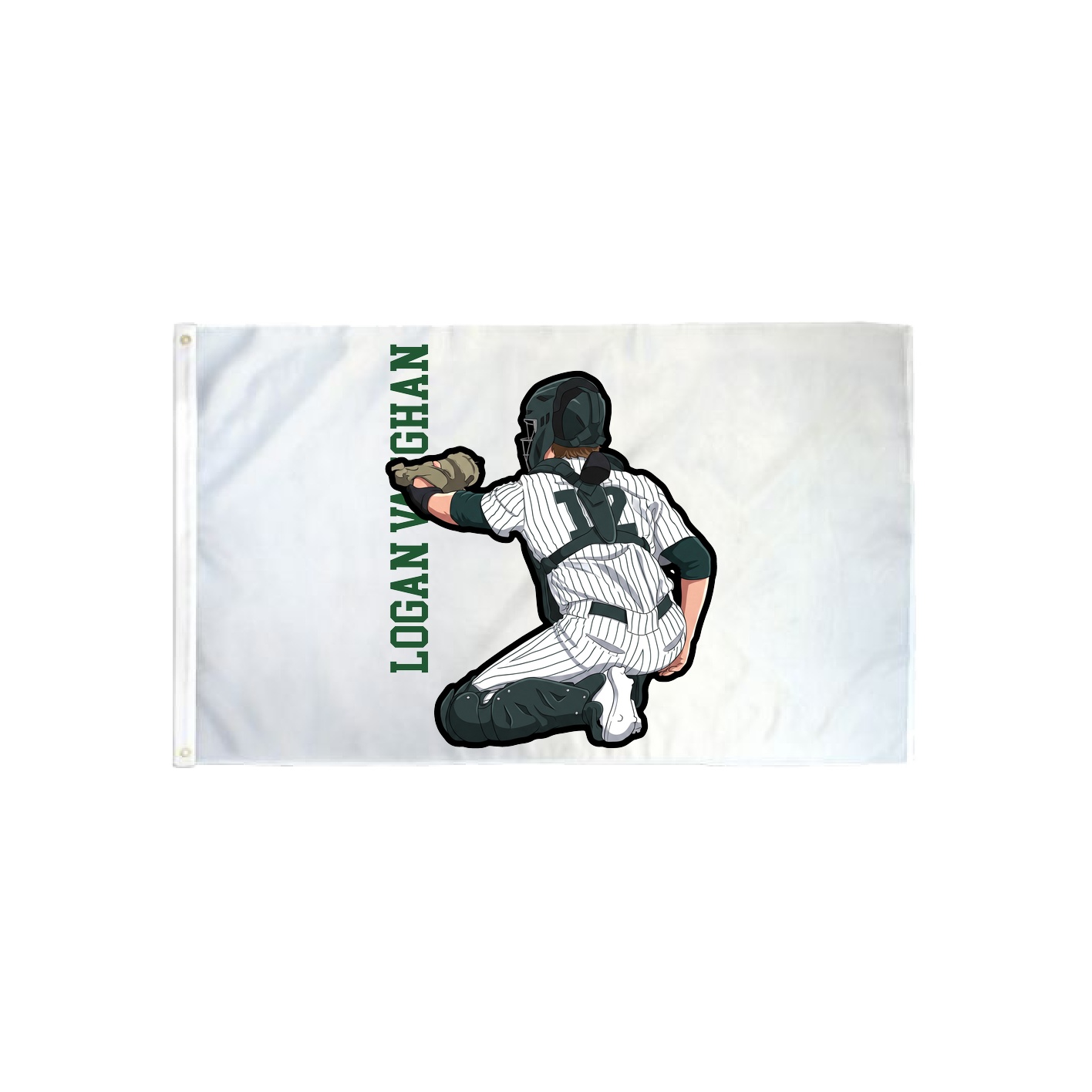 3x5 Flag — Name Vertical in Classic