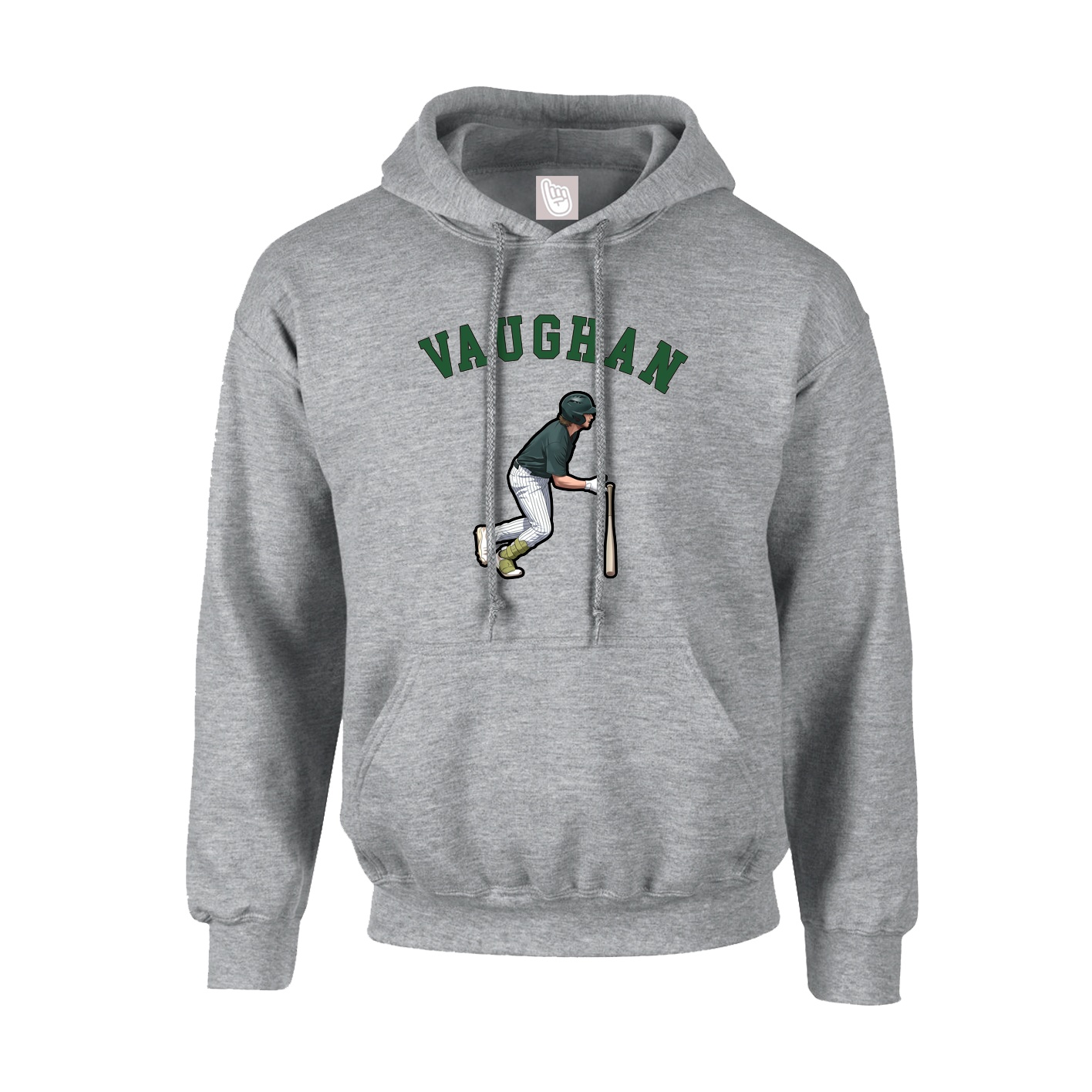 Youth Hoodie — Shirsey Arch in Grey