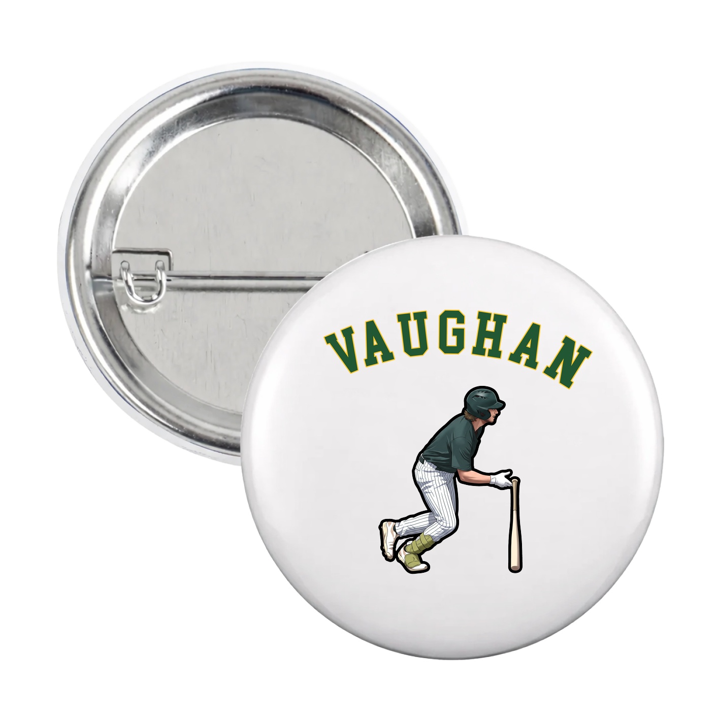Game Day Button — Shirsey Arch in White