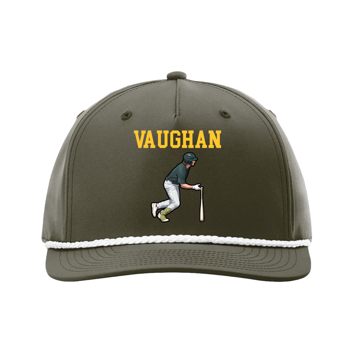 Five-Panel Classic Rope Cap — Shirsey in Green