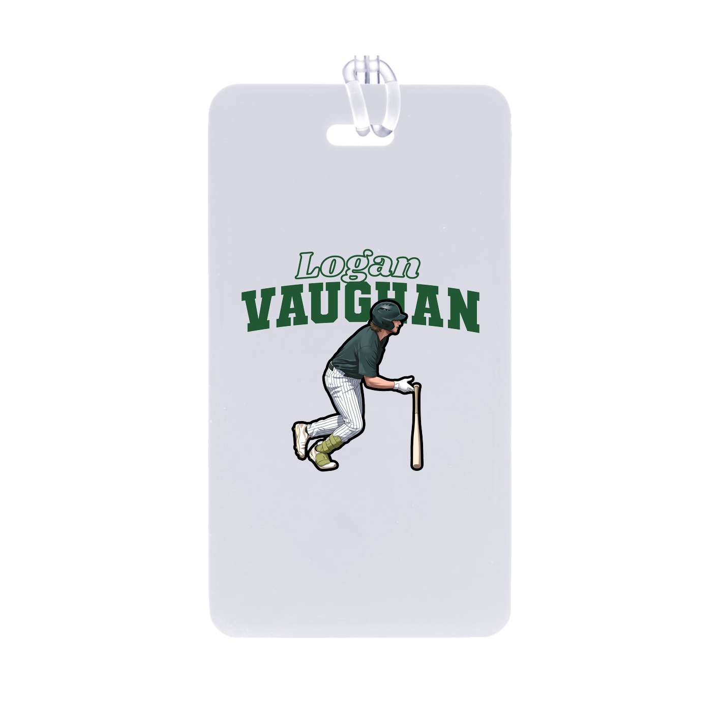 Bag Tag — Name Arch in Classic