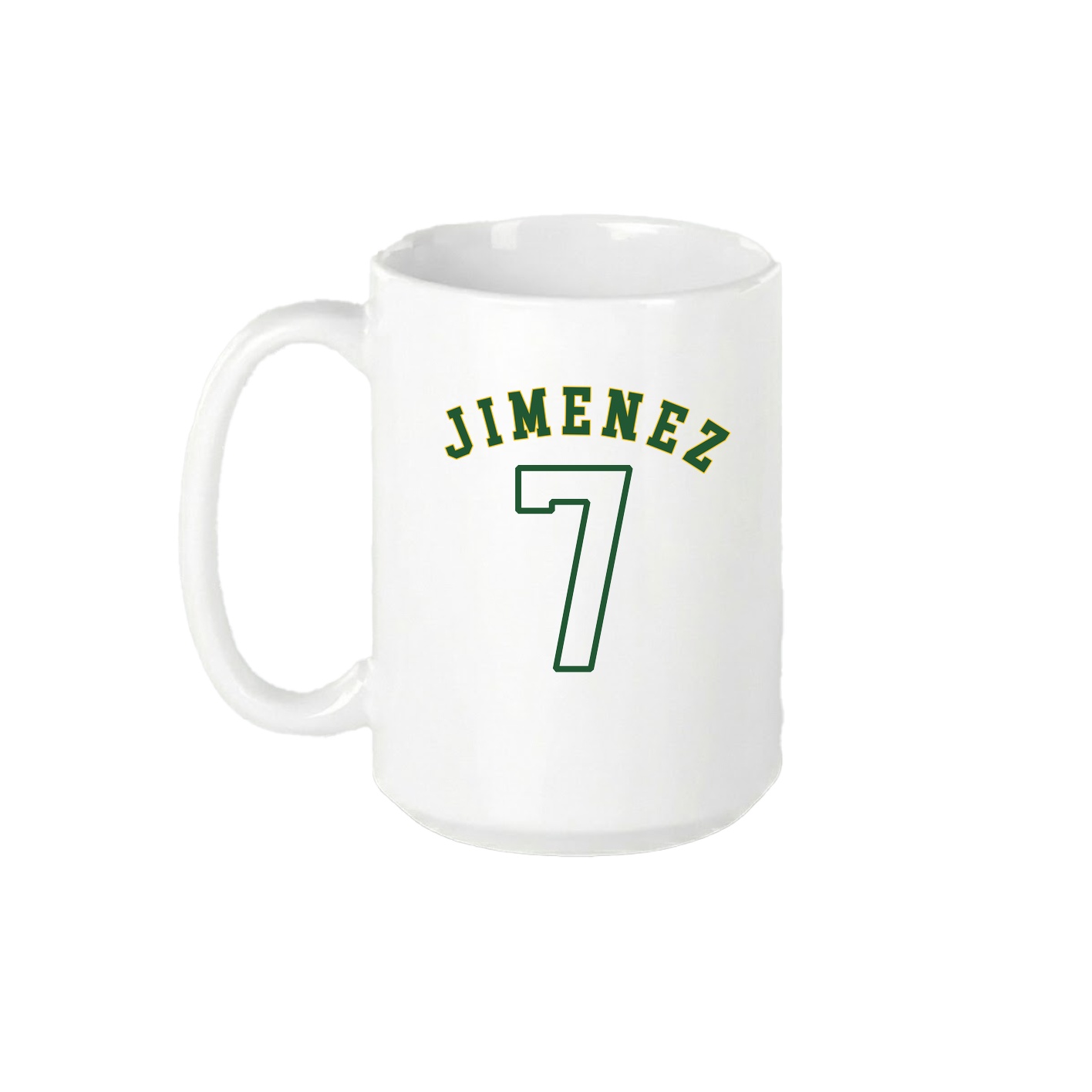 15oz Coffee Mug — Shirsey Arch in White