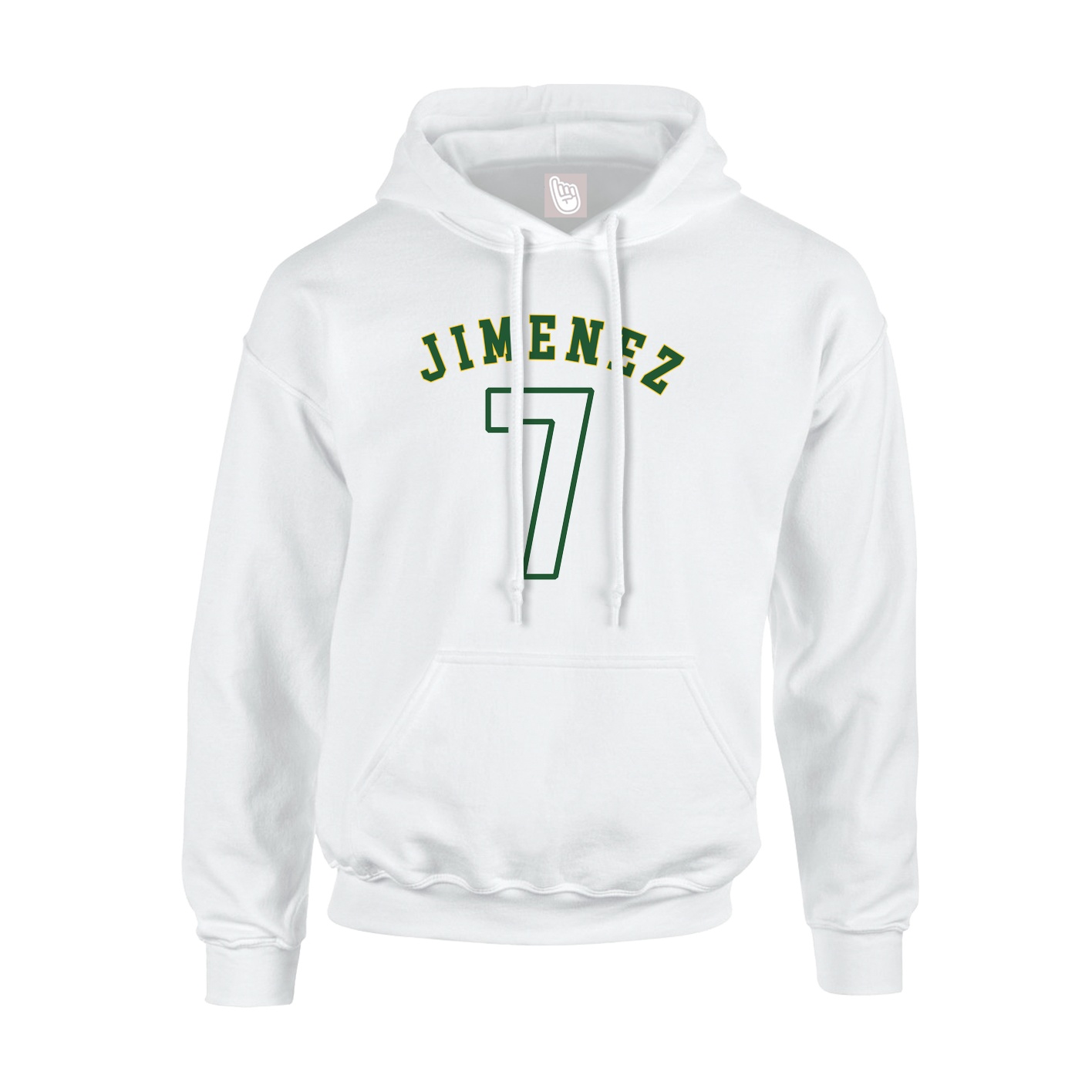 Hoodie — Shirsey Arch in White