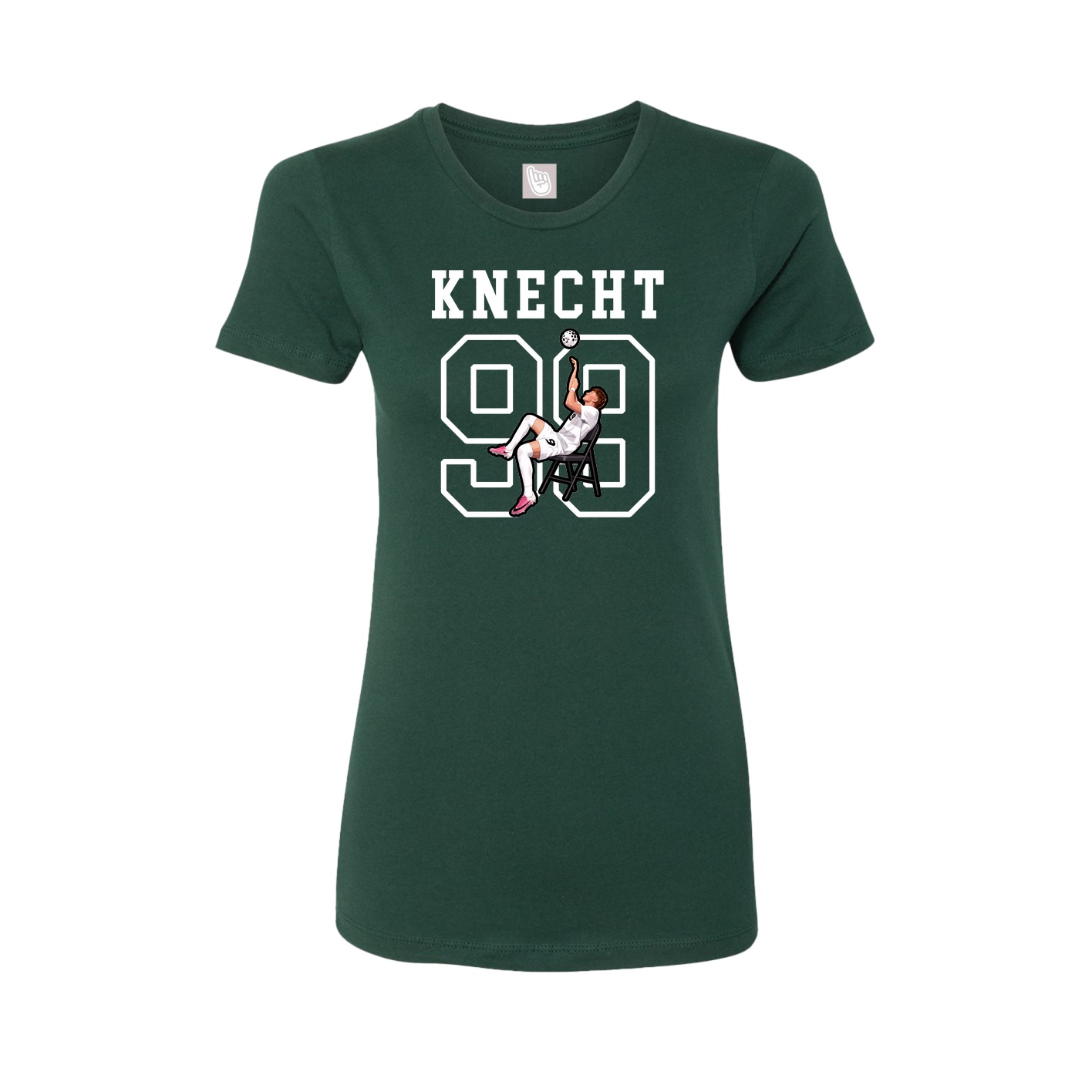 Fitted Women's Tee — Shirsey in Green