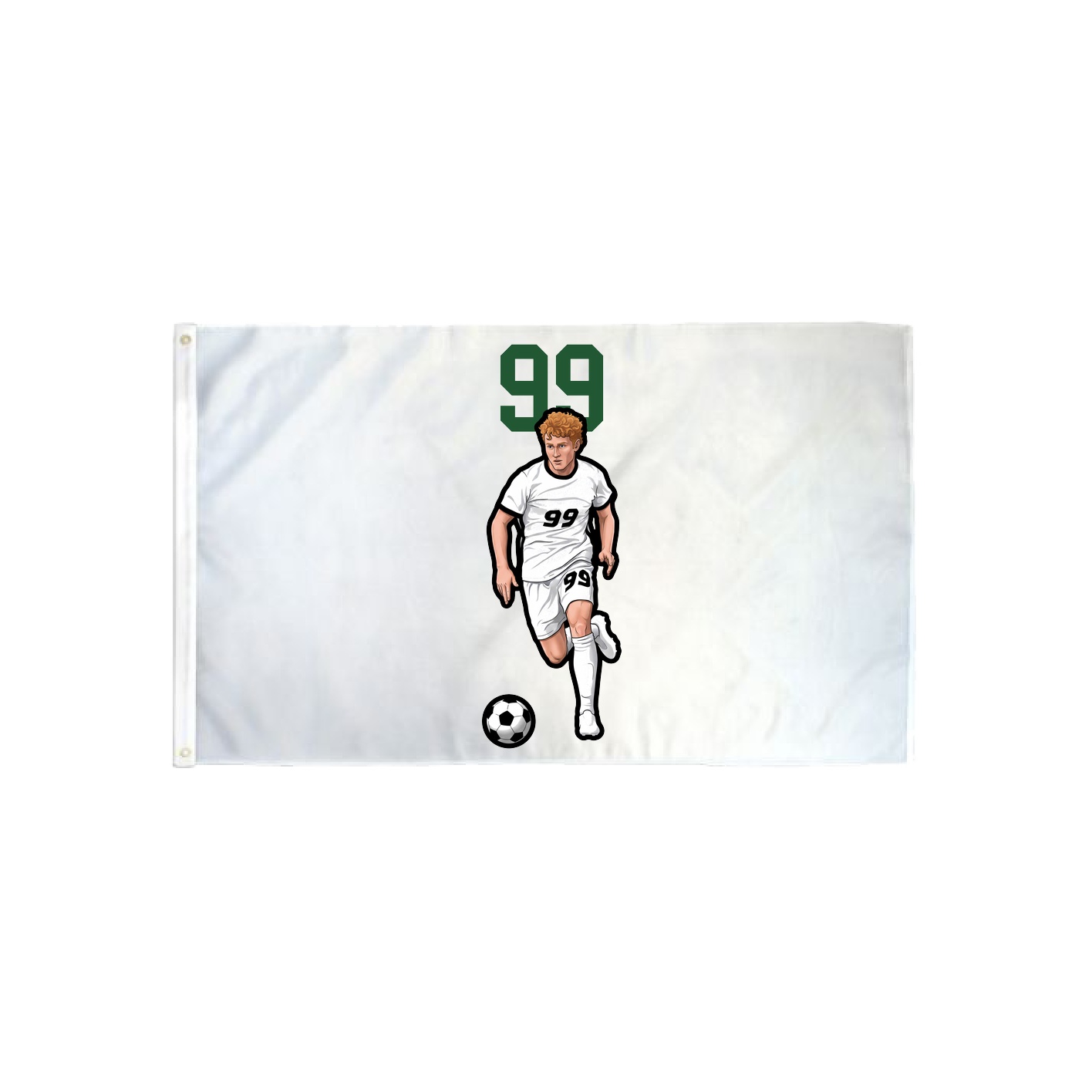 3x5 Flag — Number Top in Classic