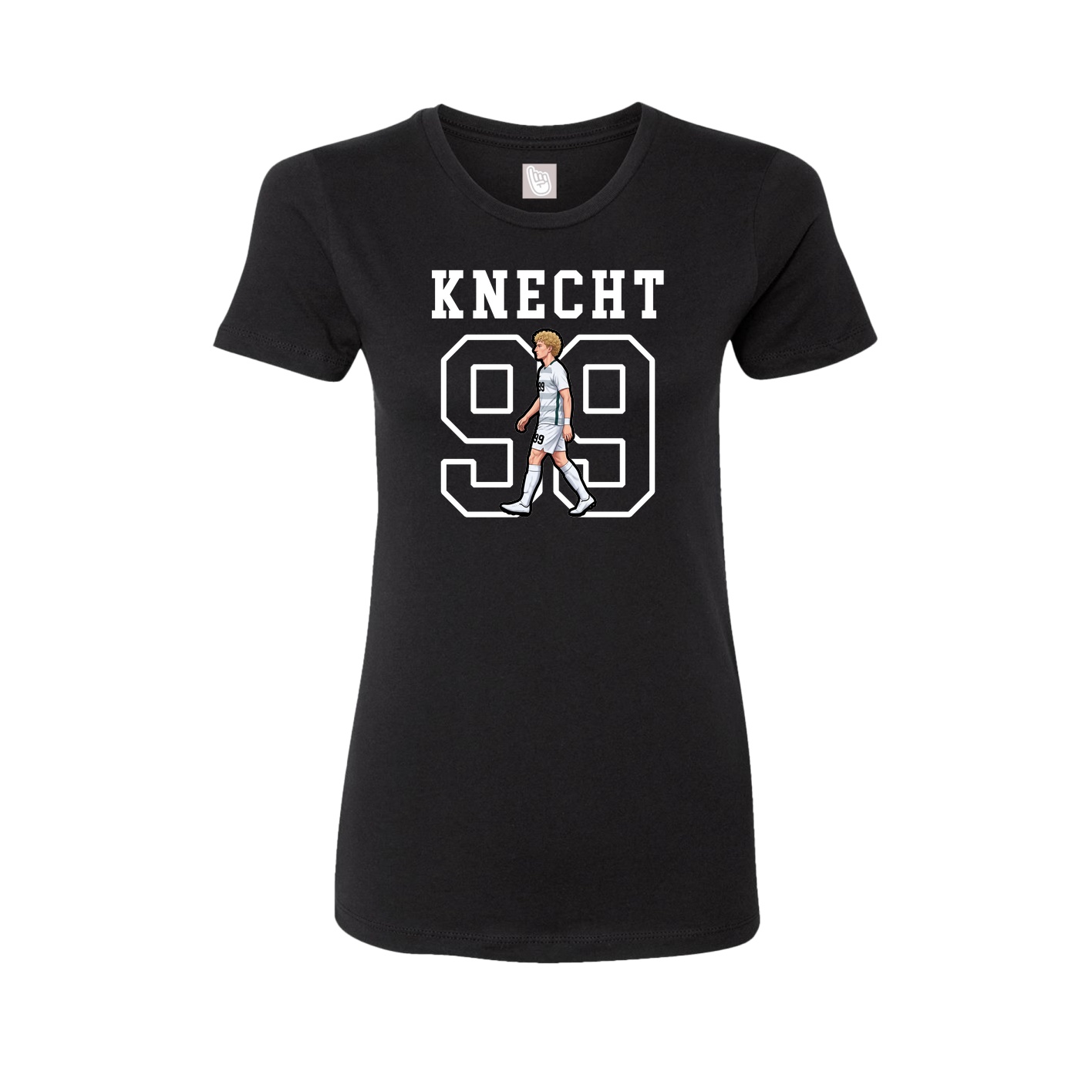 Fitted Women's Tee — Shirsey in Black