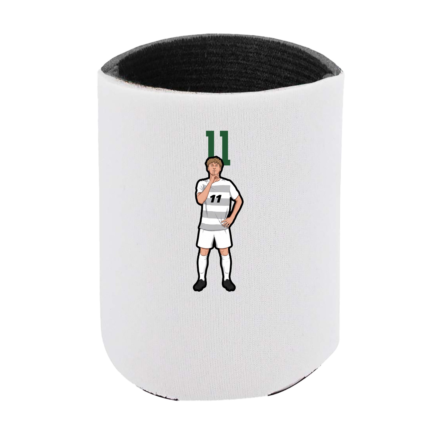 Can Holder — Number Top in White