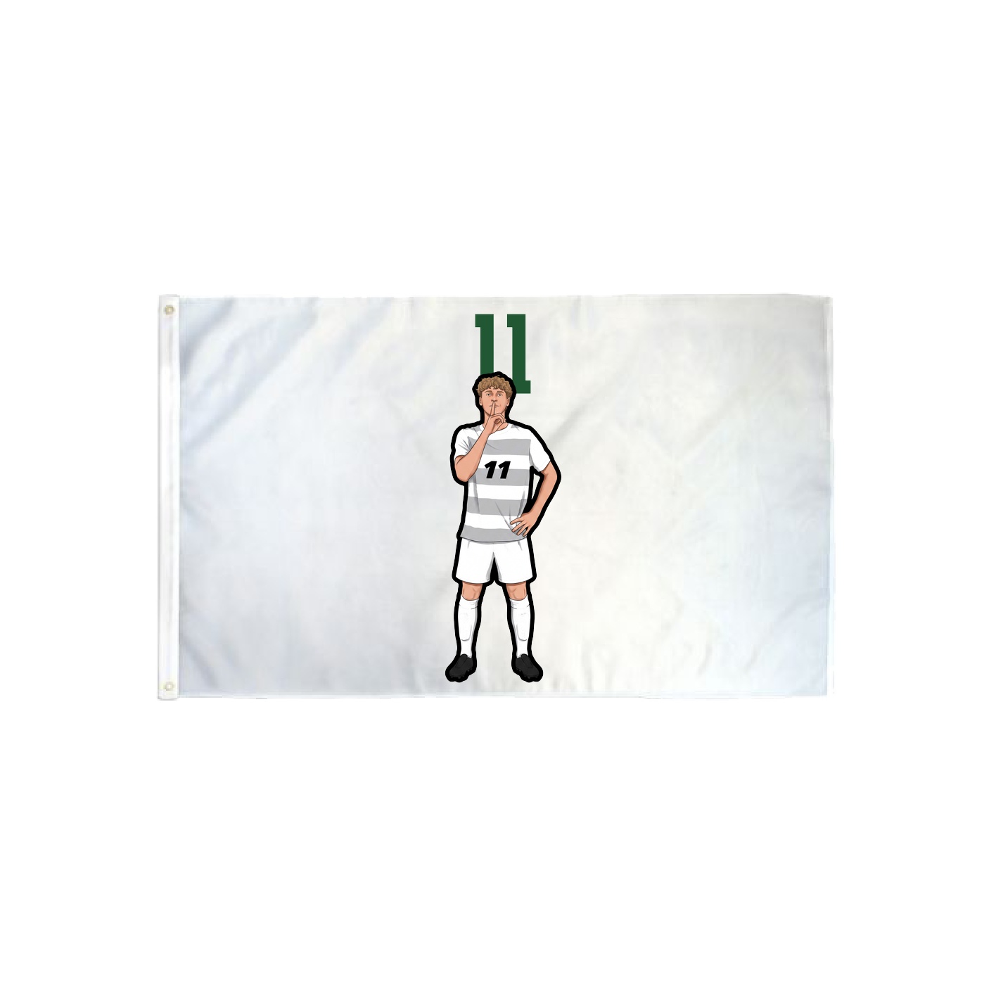 3x5 Flag — Number Top in Classic