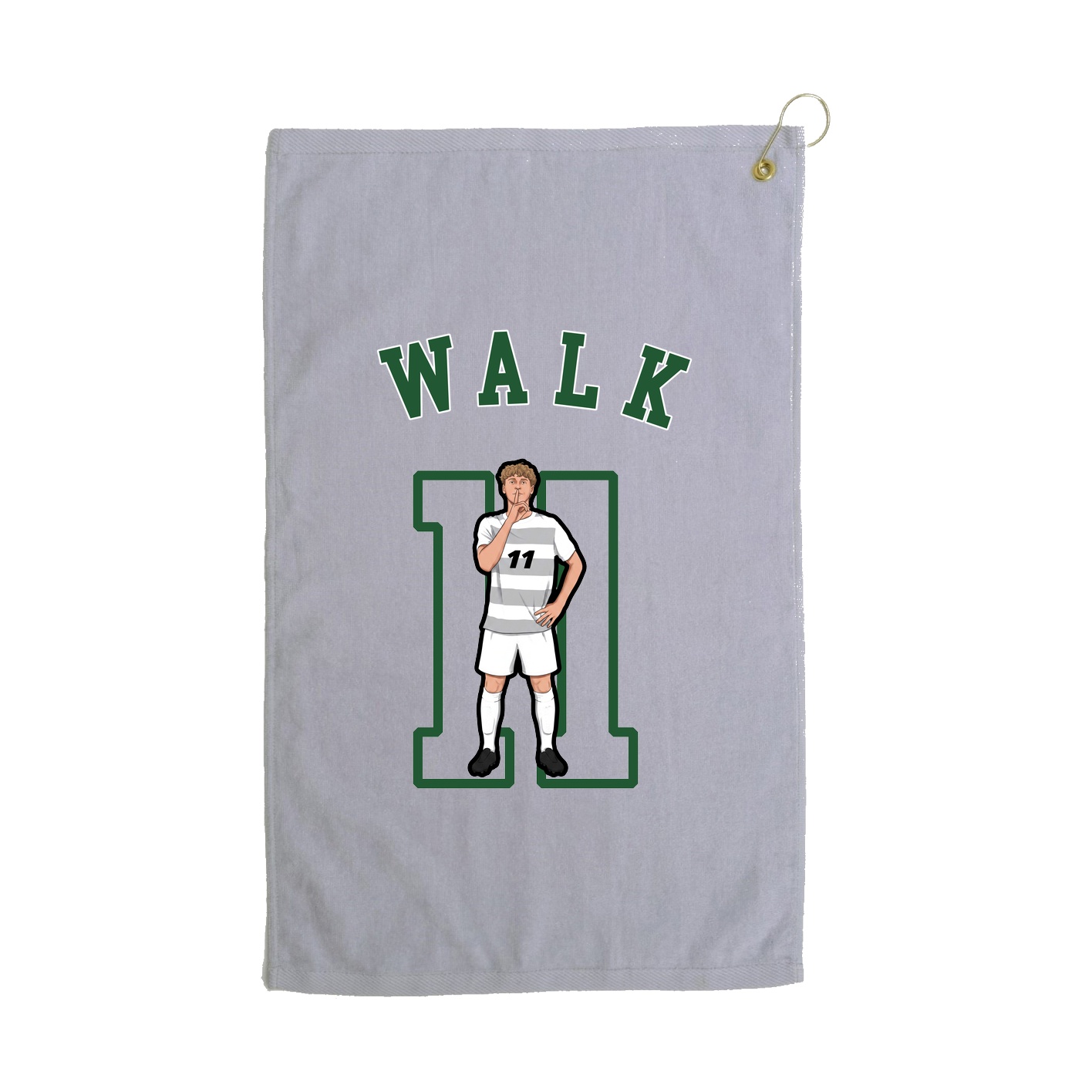 Golf Towel — Shirsey Arch in Grey