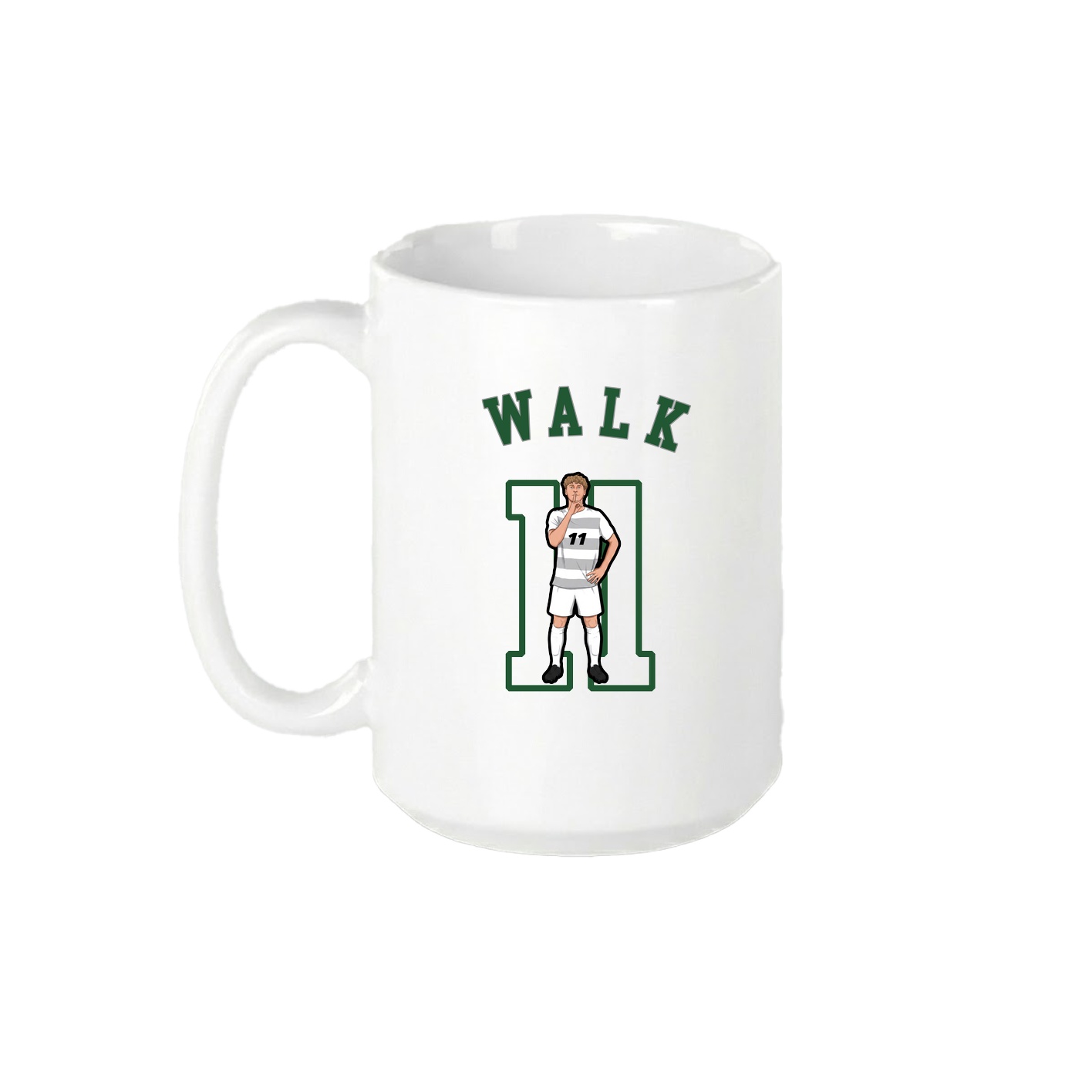 15oz Coffee Mug — Shirsey Arch in White