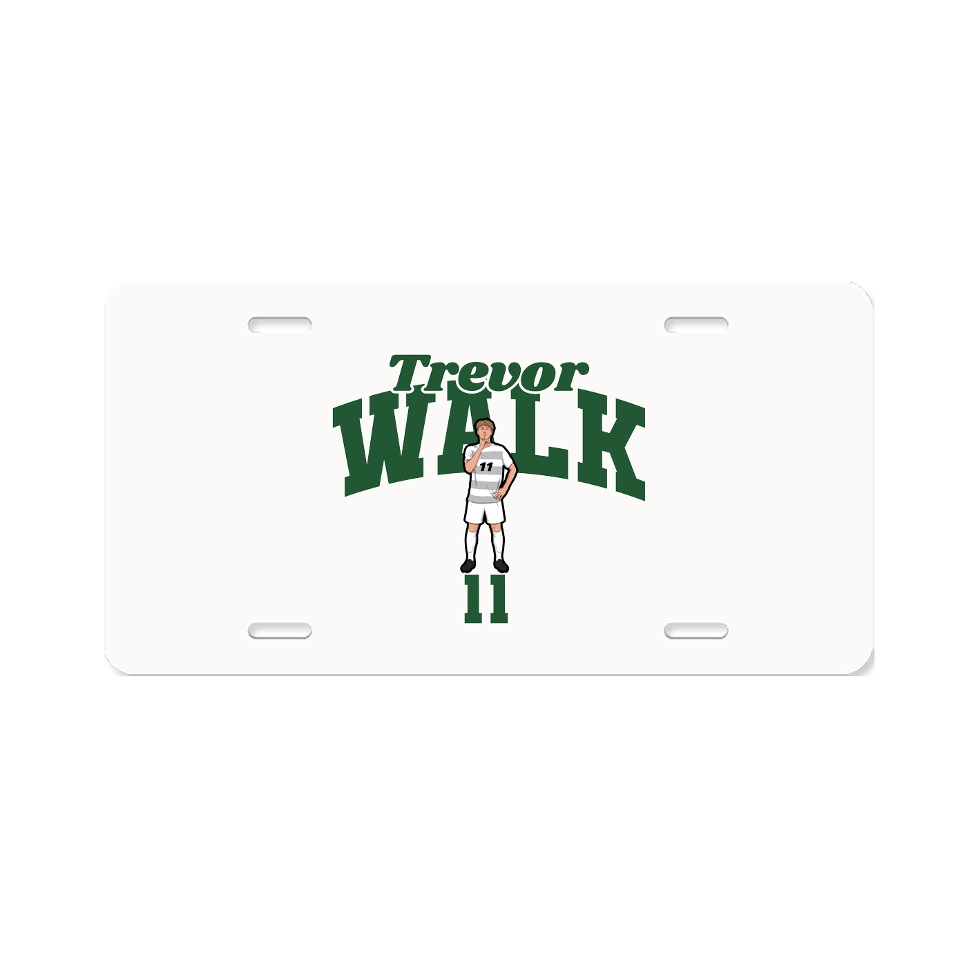 License Plate — Signature Arch in Classic