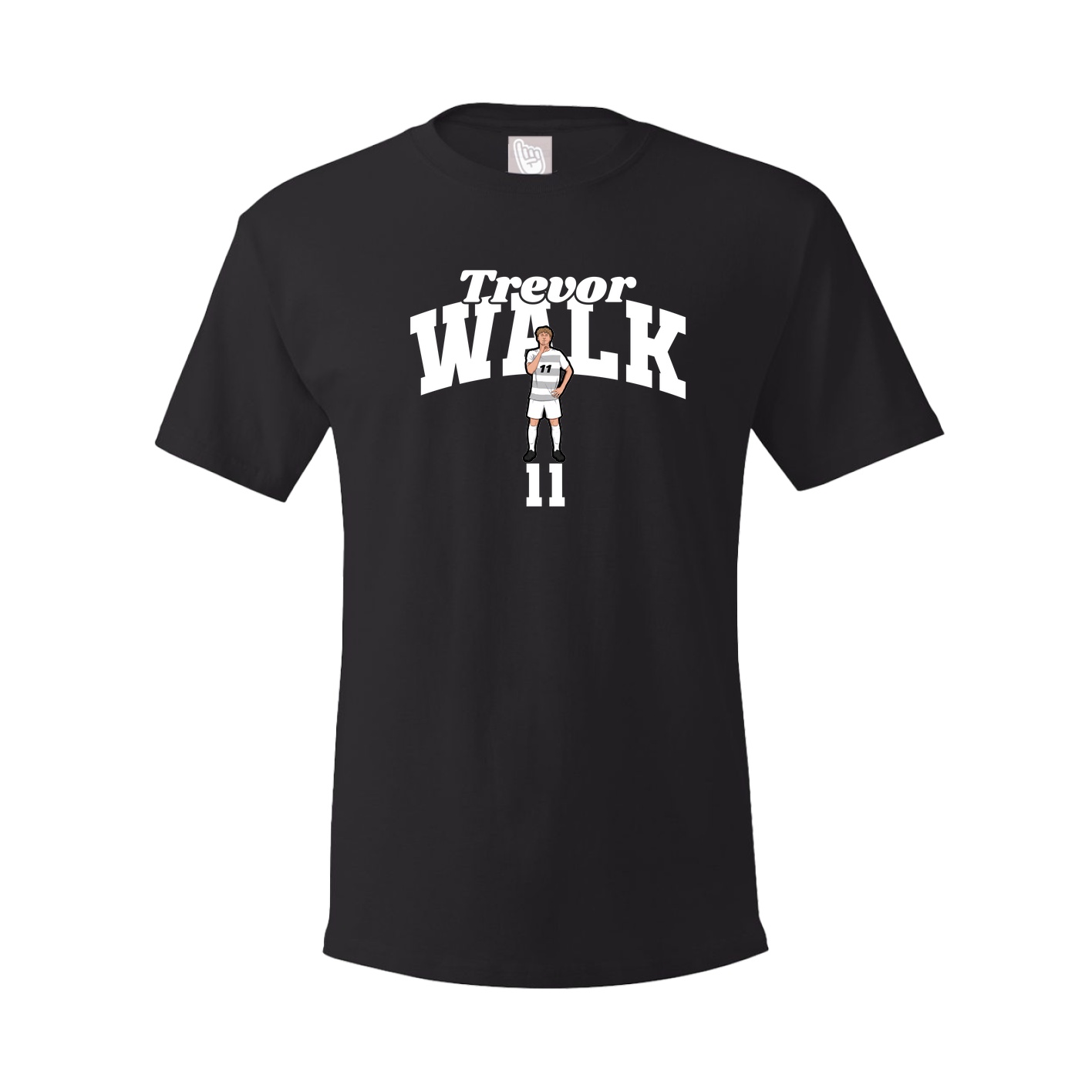 Youth Tee — Signature Arch in Black