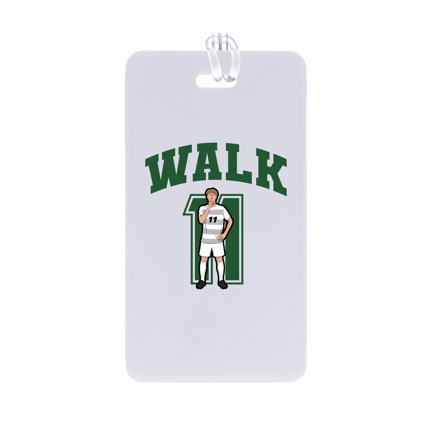 Bag Tag — Number in Classic