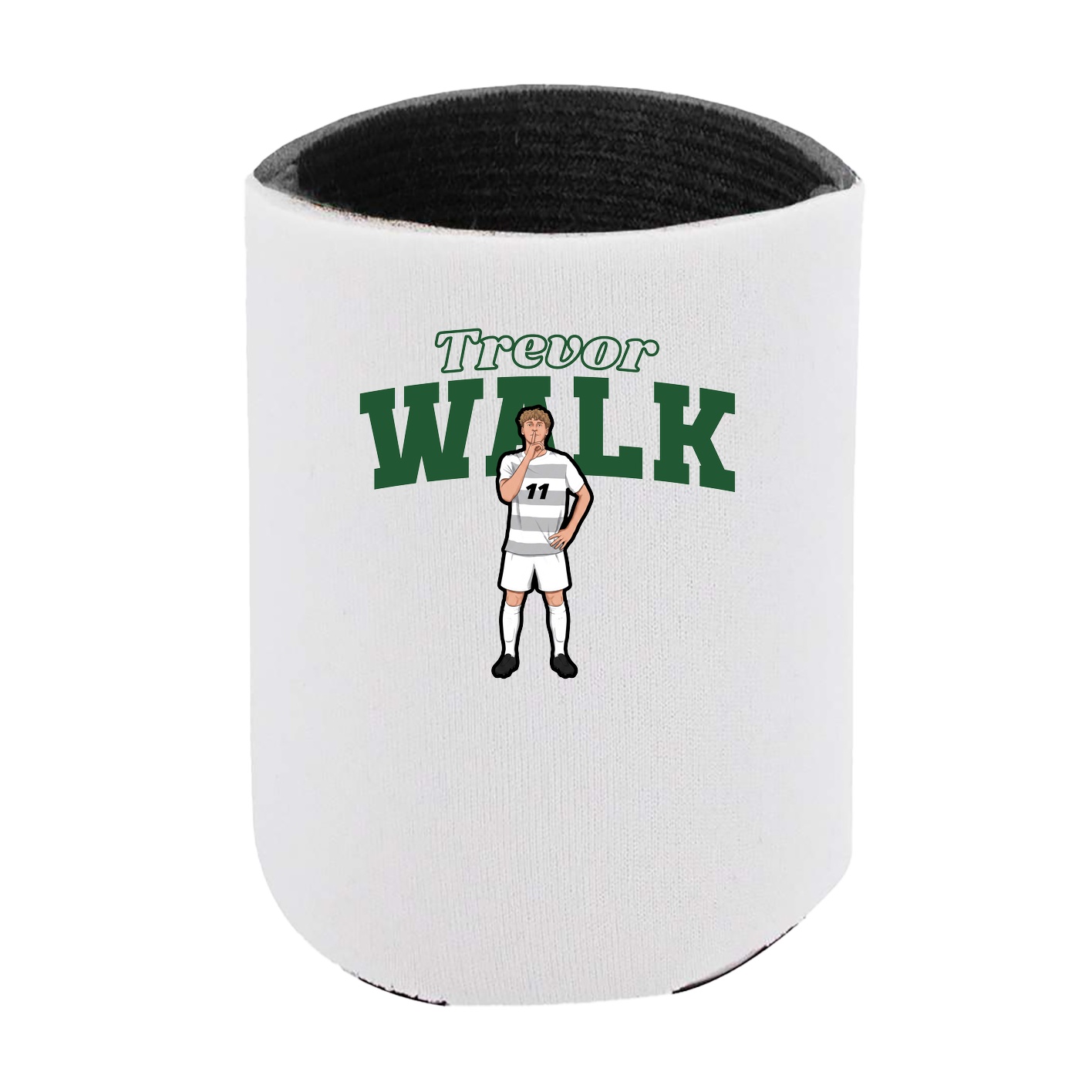 Can Holder — Name Arch in White