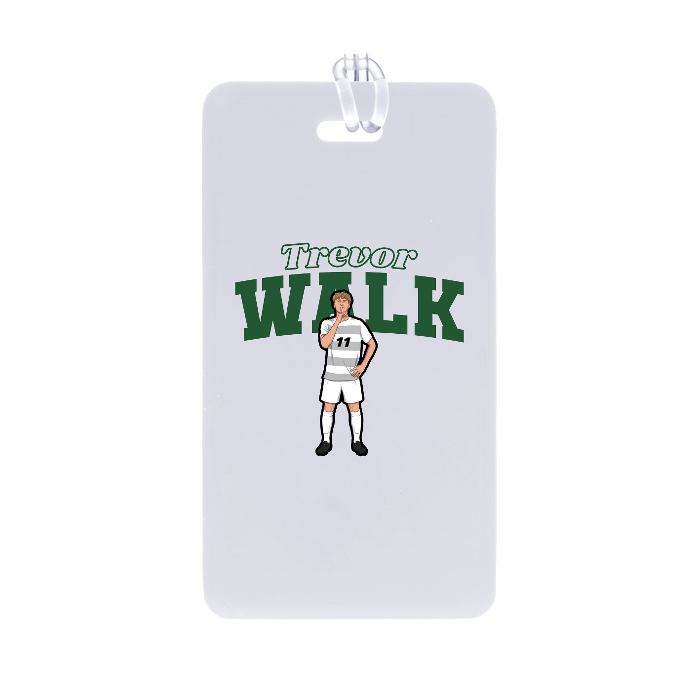 Bag Tag — Name Arch in Classic