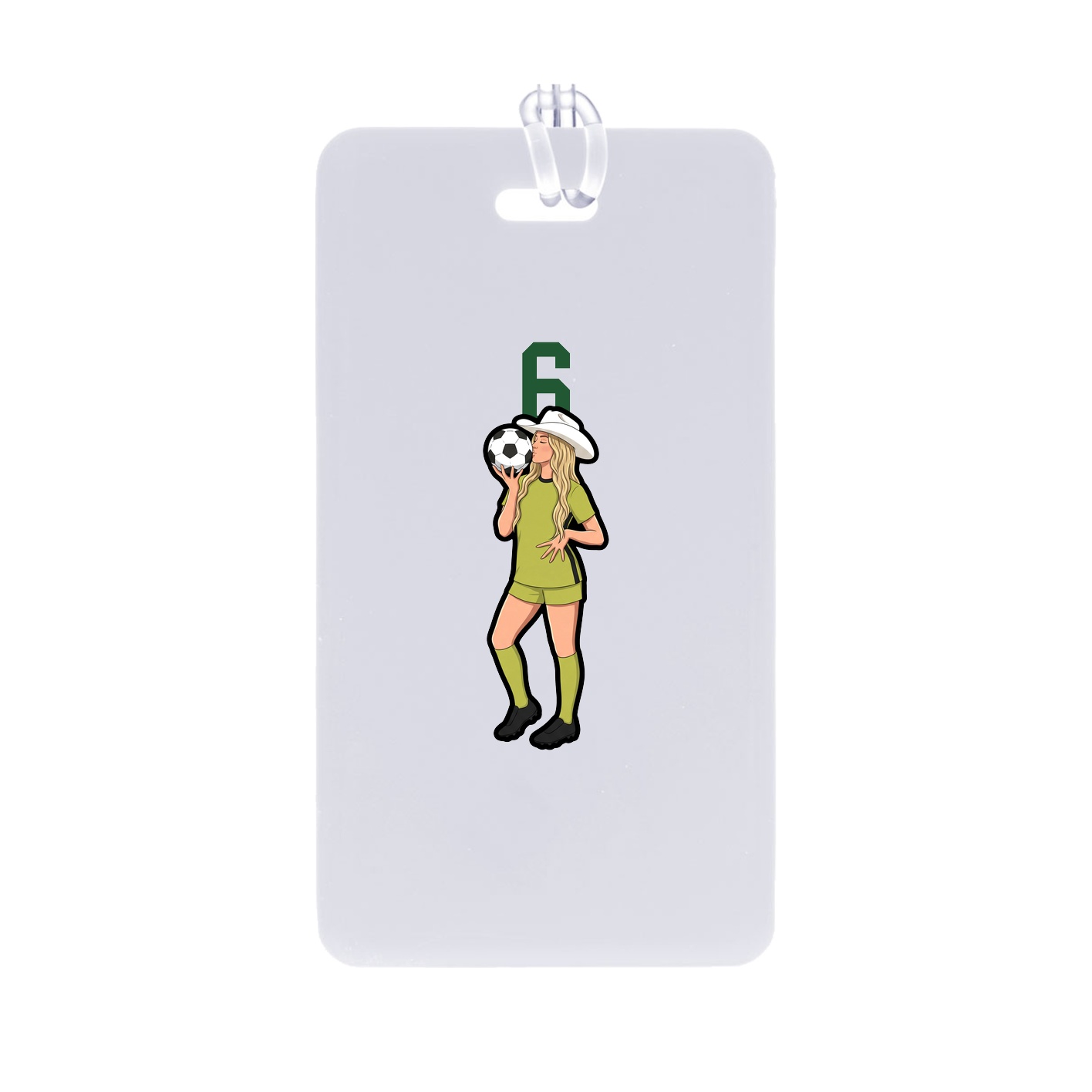 Bag Tag — Number Top in Classic