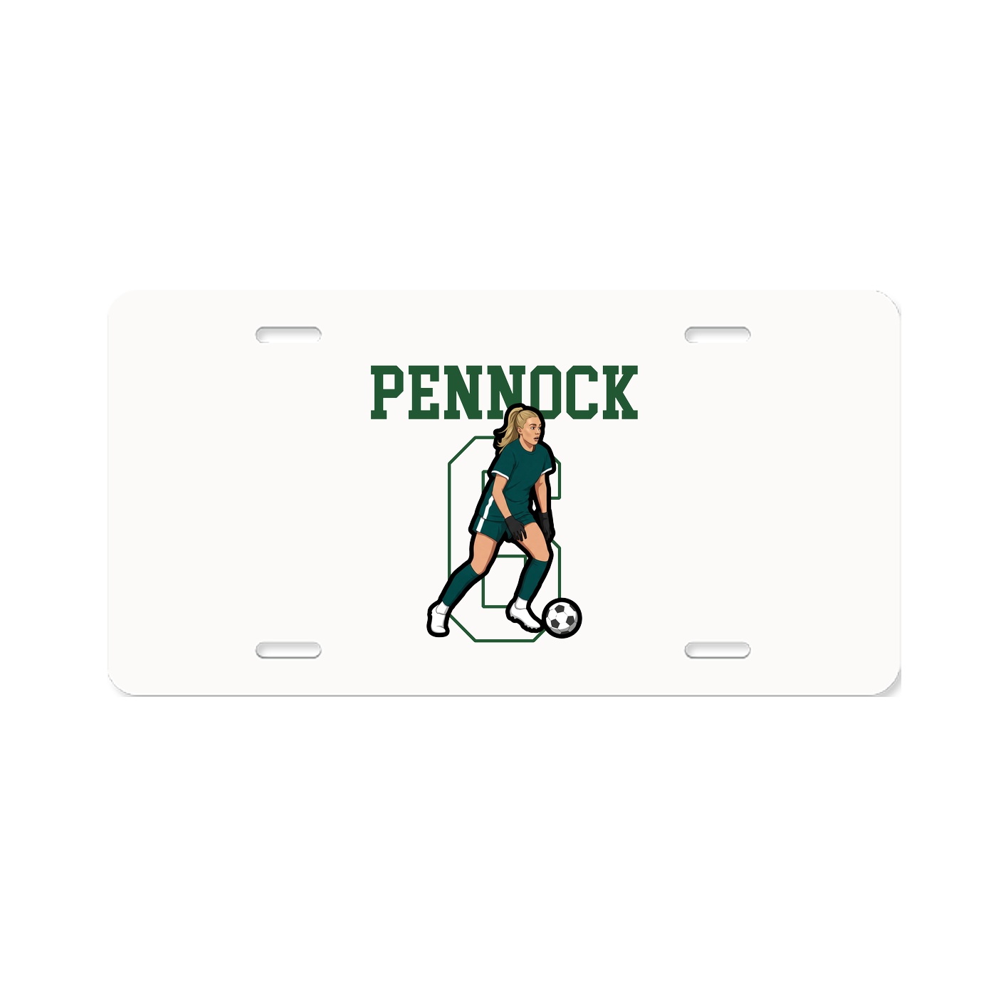 License Plate — Shirsey in Classic