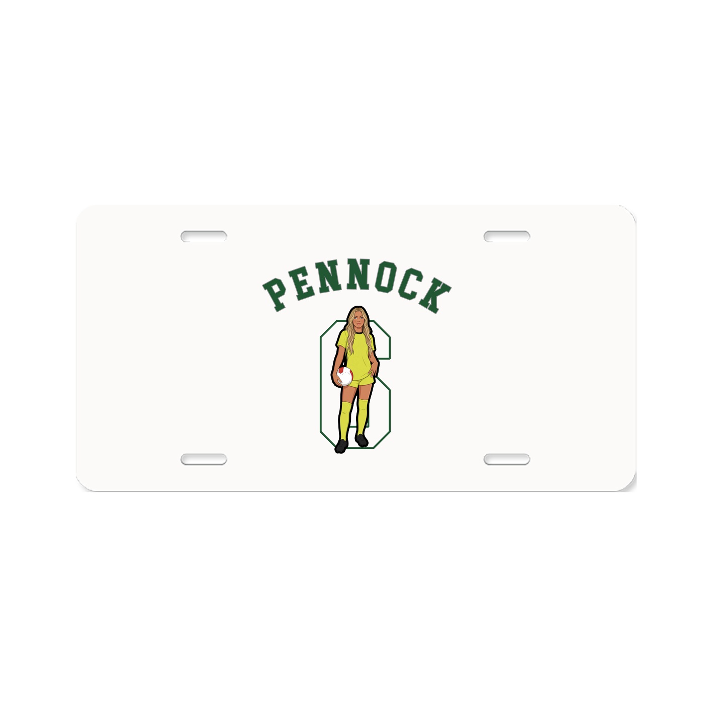 License Plate — Shirsey Arch in Classic