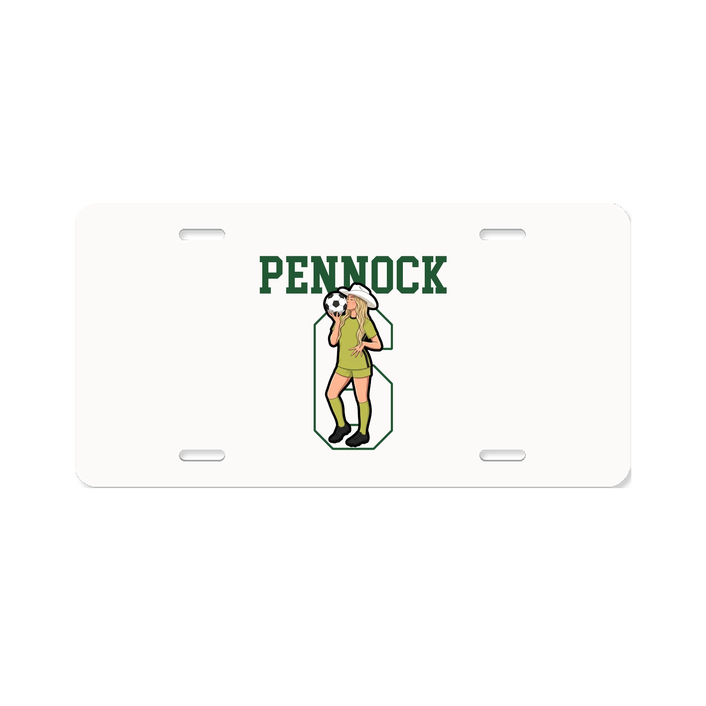 License Plate — Shirsey in Classic
