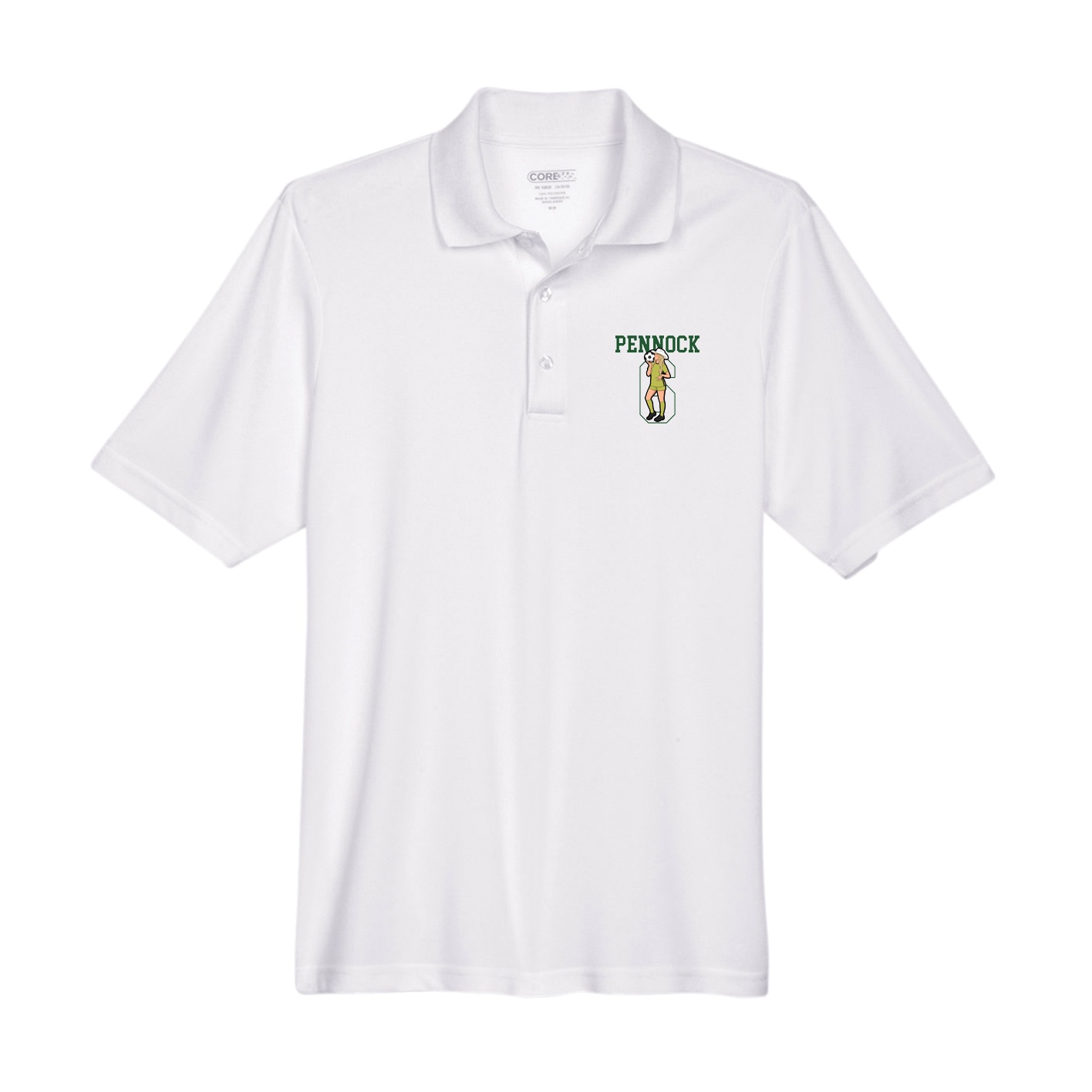 Performance Polo — Shirsey in White