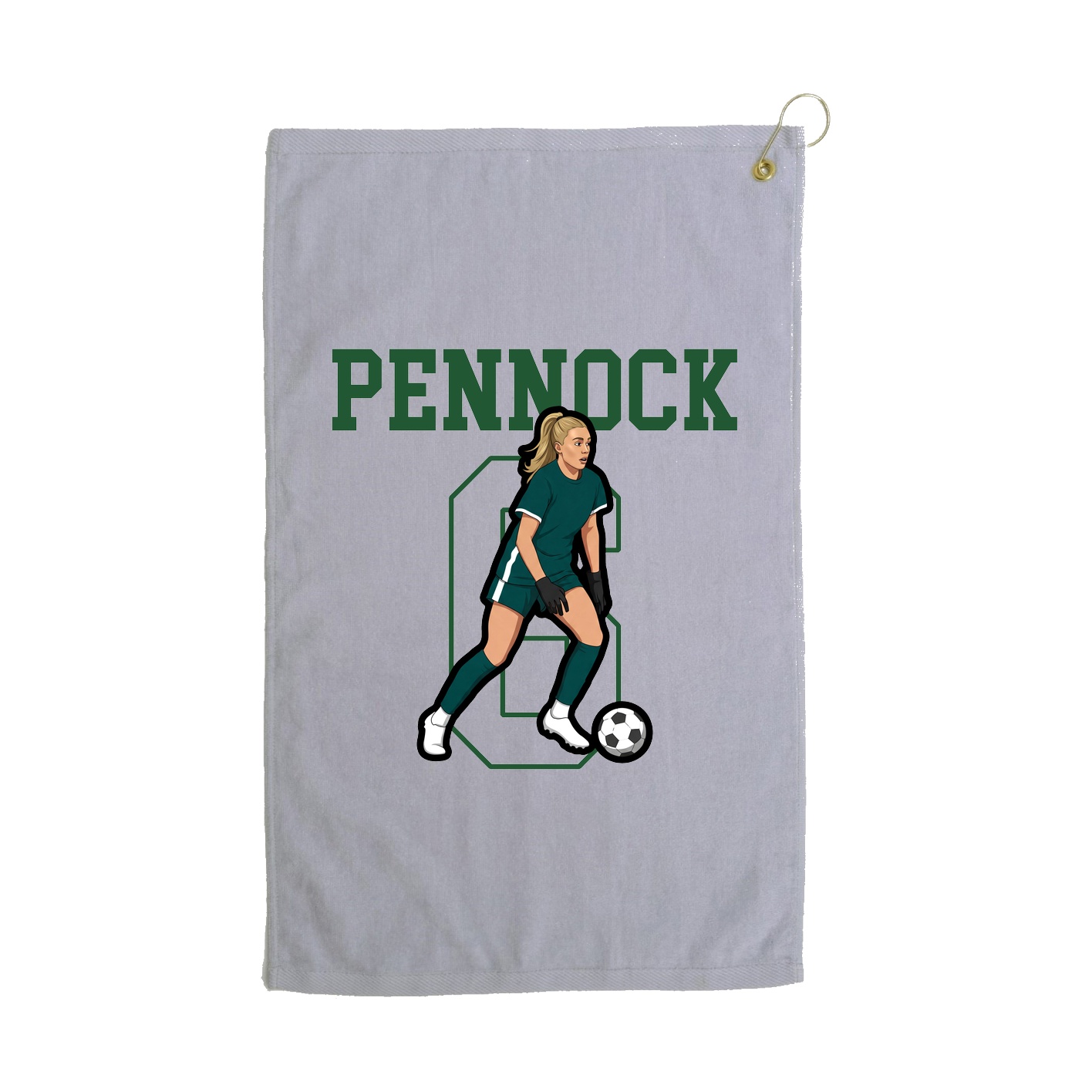 Golf Towel — Shirsey in Grey