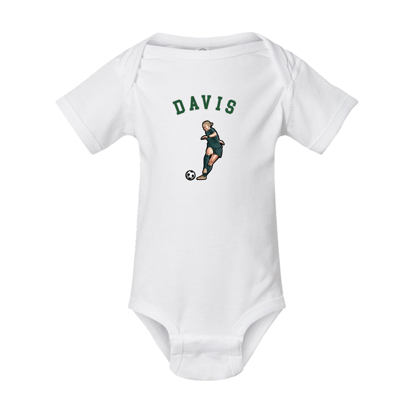 Baby Onesie — Shirsey Arch in White