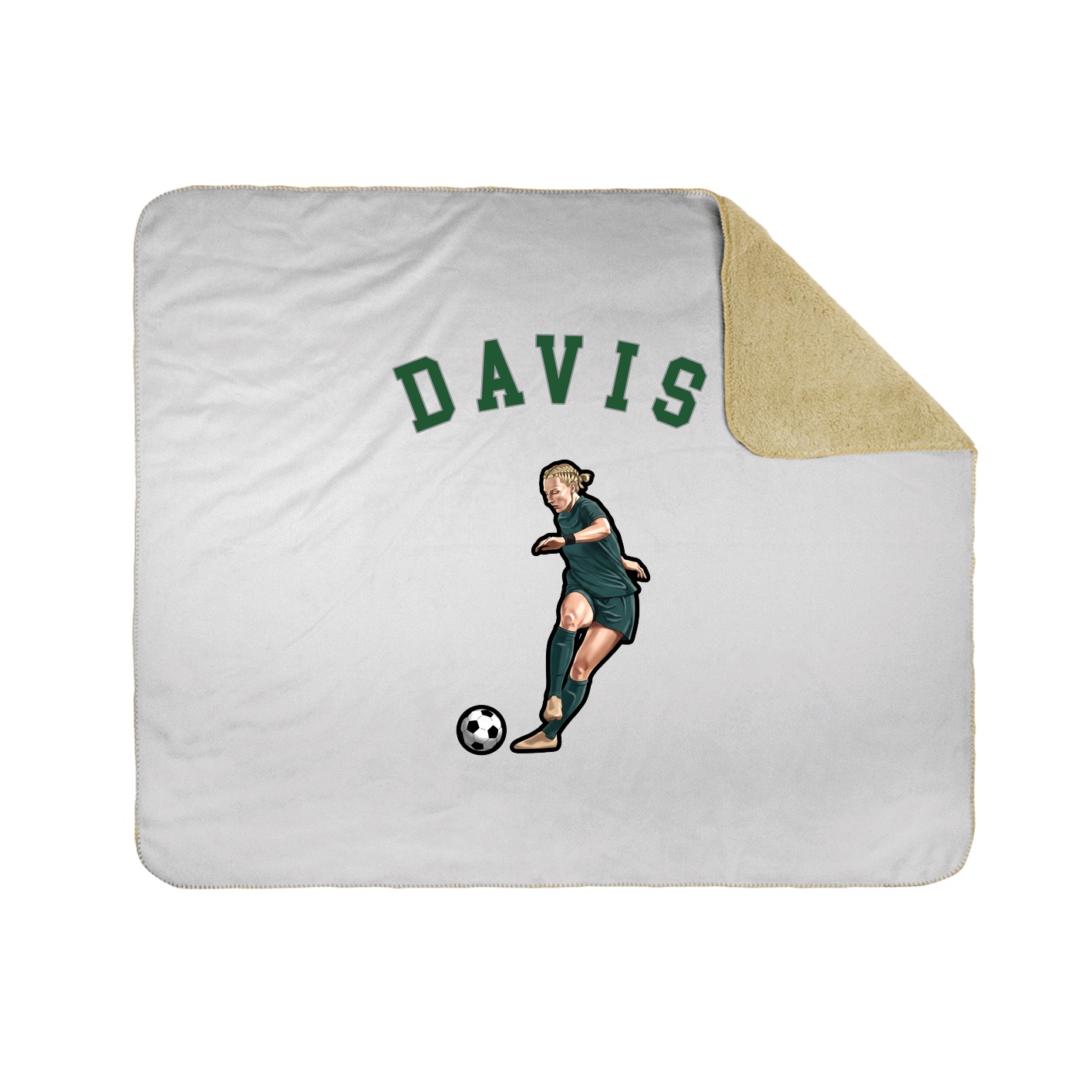 Throw Blanket — Shirsey Arch in White