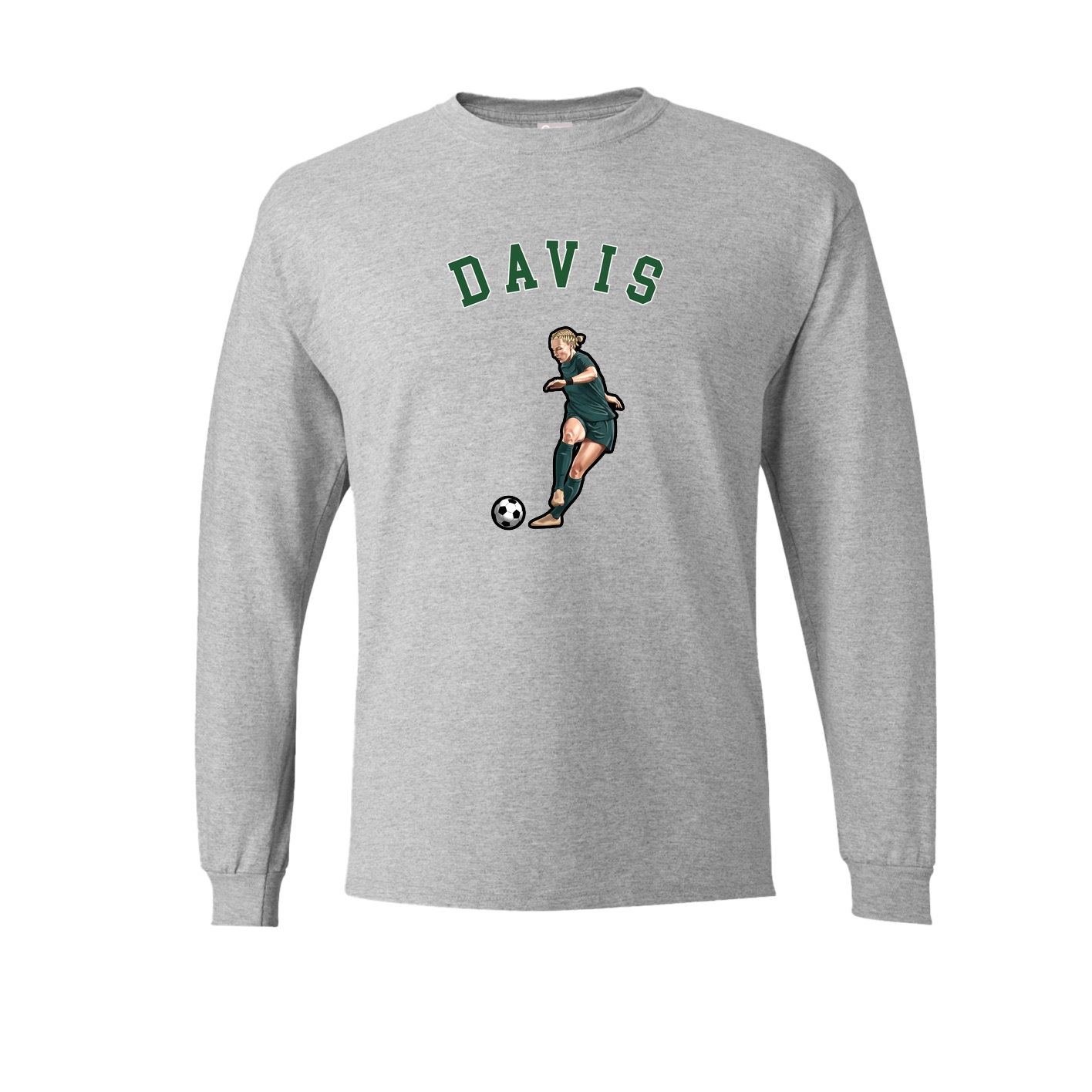Long Sleeve Tee — Shirsey Arch in Grey
