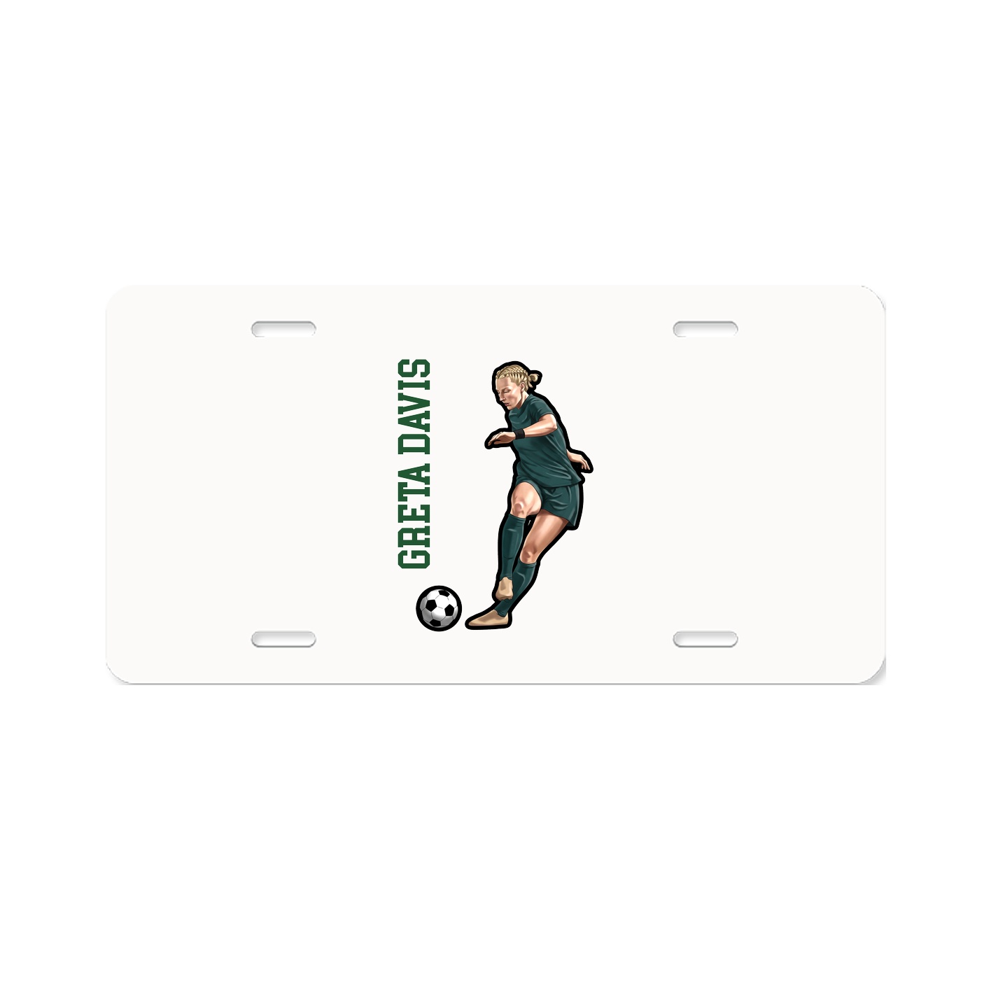 Aluminum License Plate