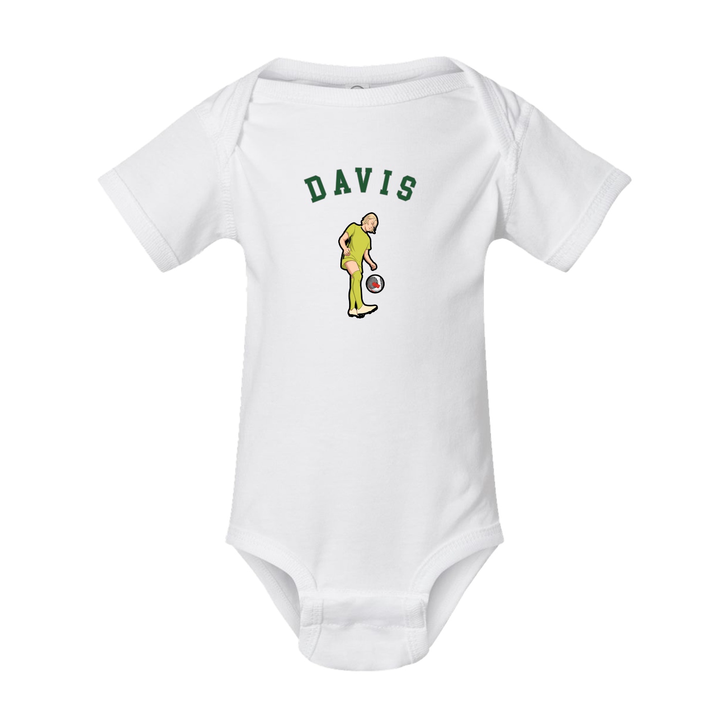 Baby Onesie — Shirsey Arch in White