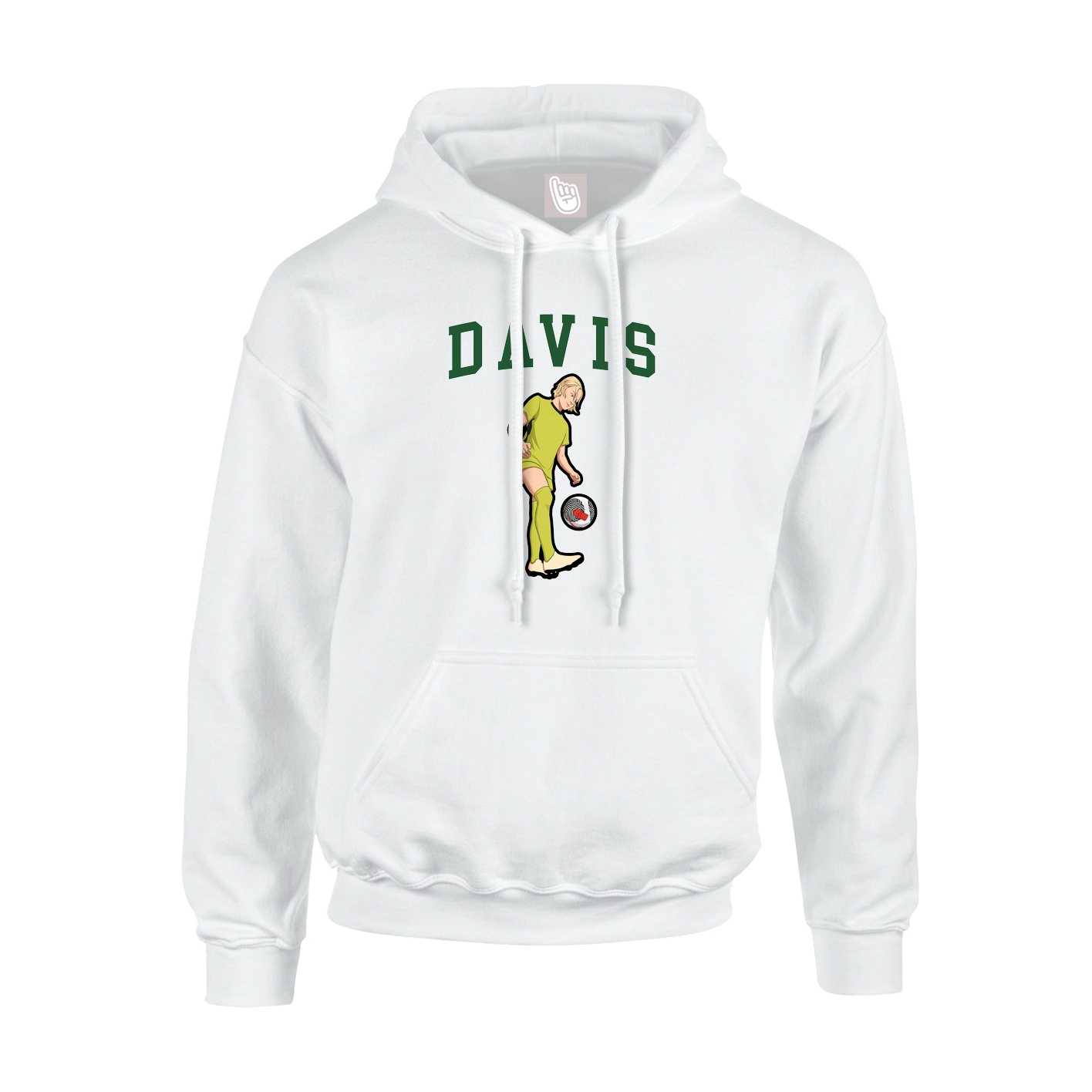 Youth Hoodie — Shirsey in White