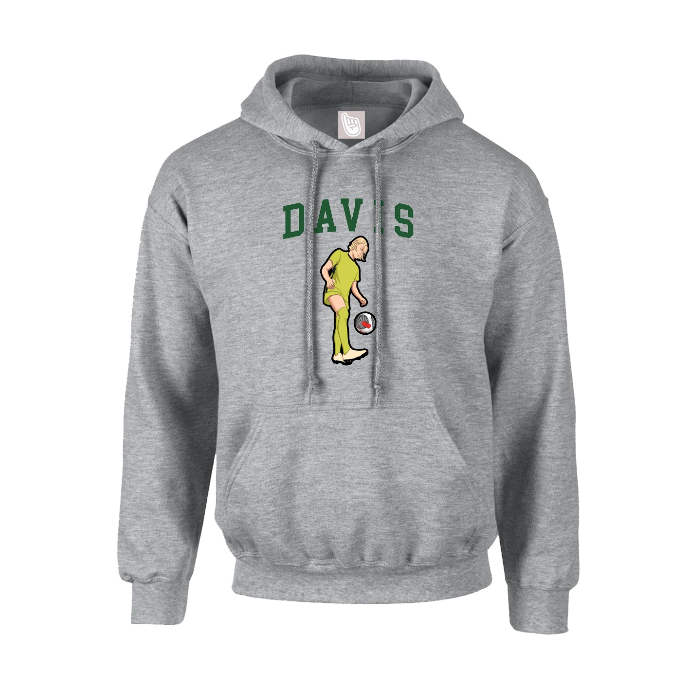 Youth Hoodie — Shirsey in Grey