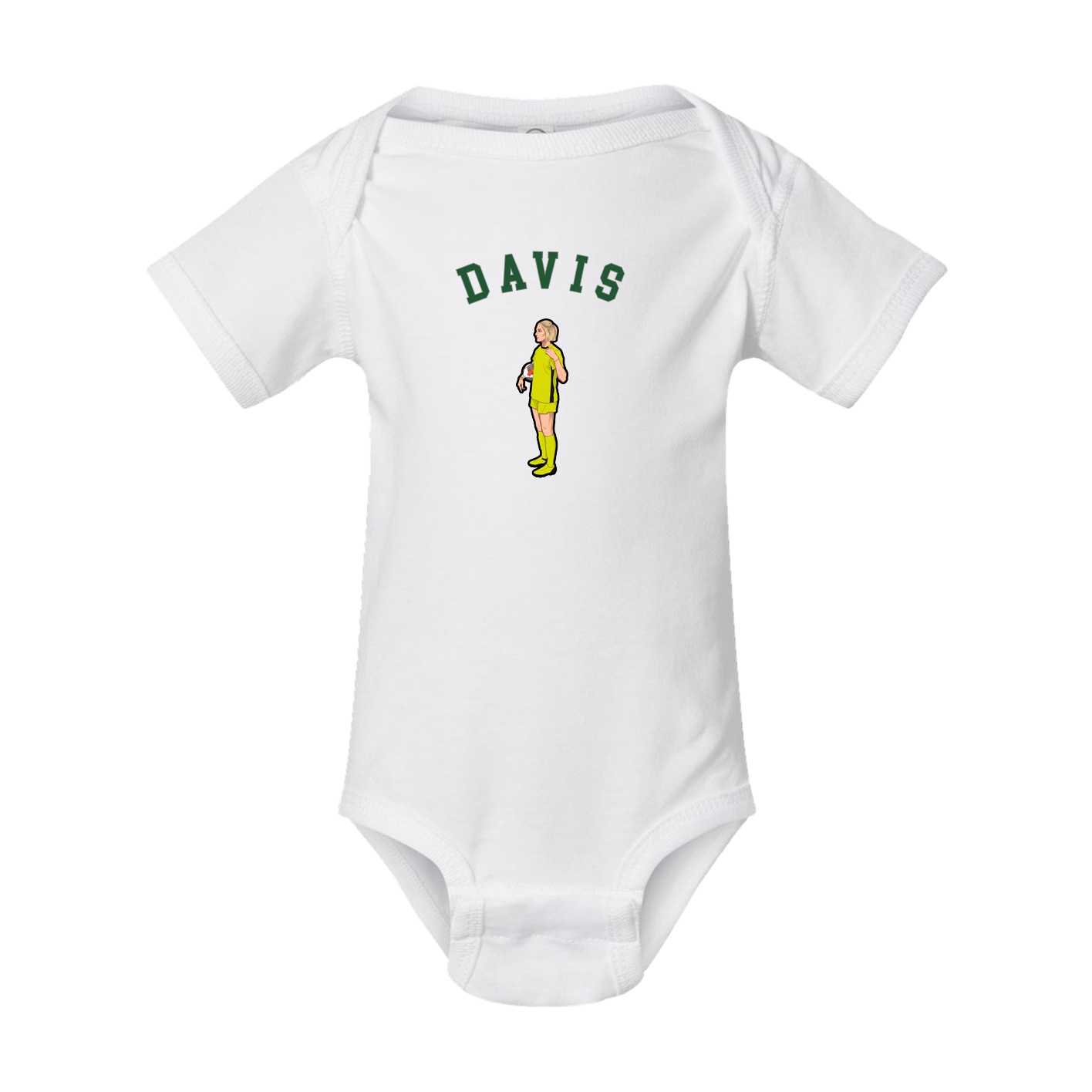 Baby Onesie — Shirsey Arch in White