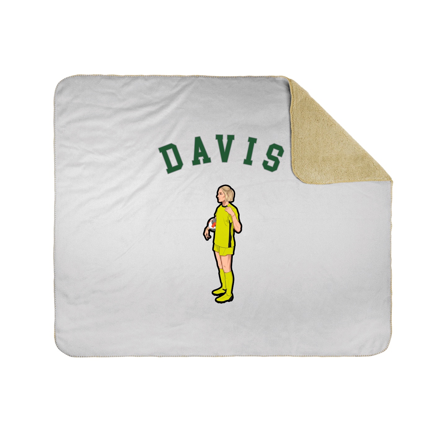 Throw Blanket — Shirsey Arch in White