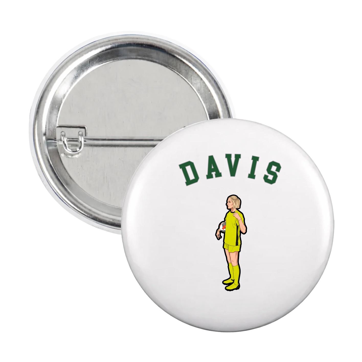 Game Day Button — Shirsey Arch in White