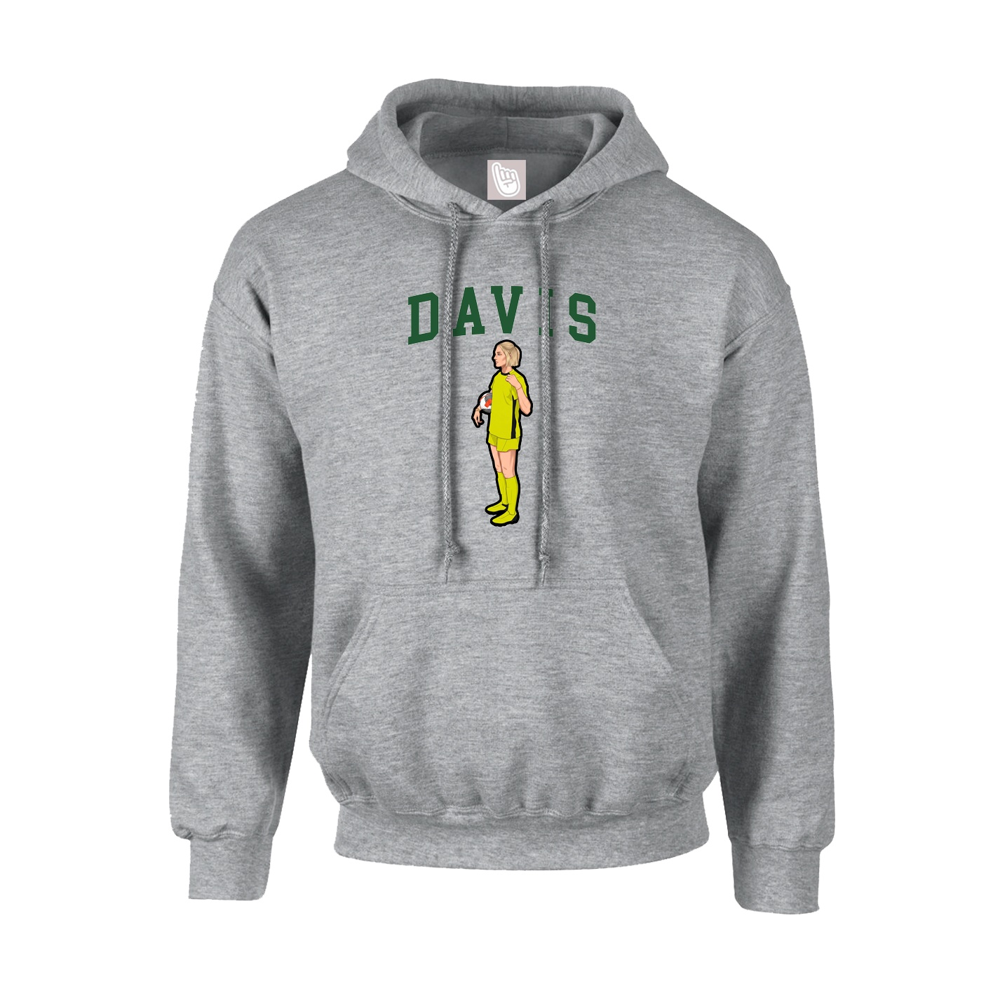Hoodie — Shirsey in Grey