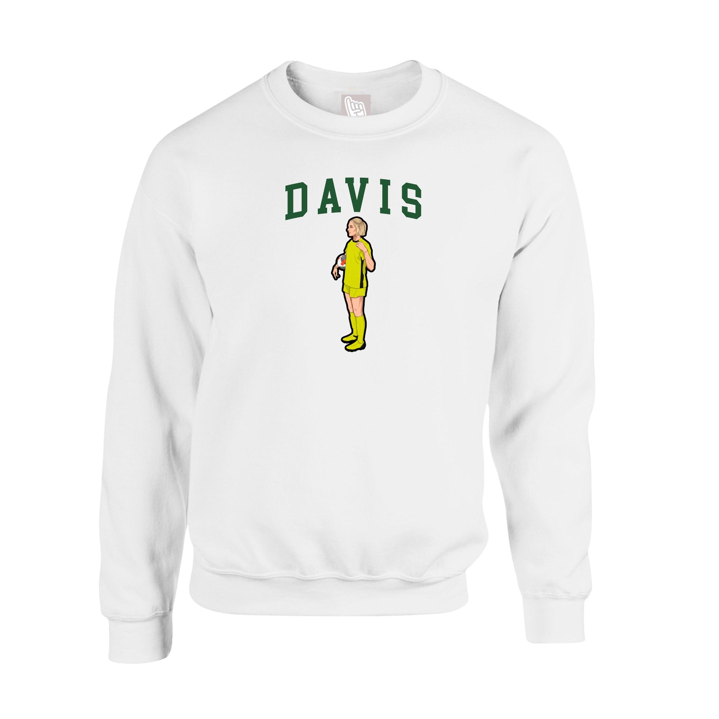 Fleece Crew — Shirsey in White